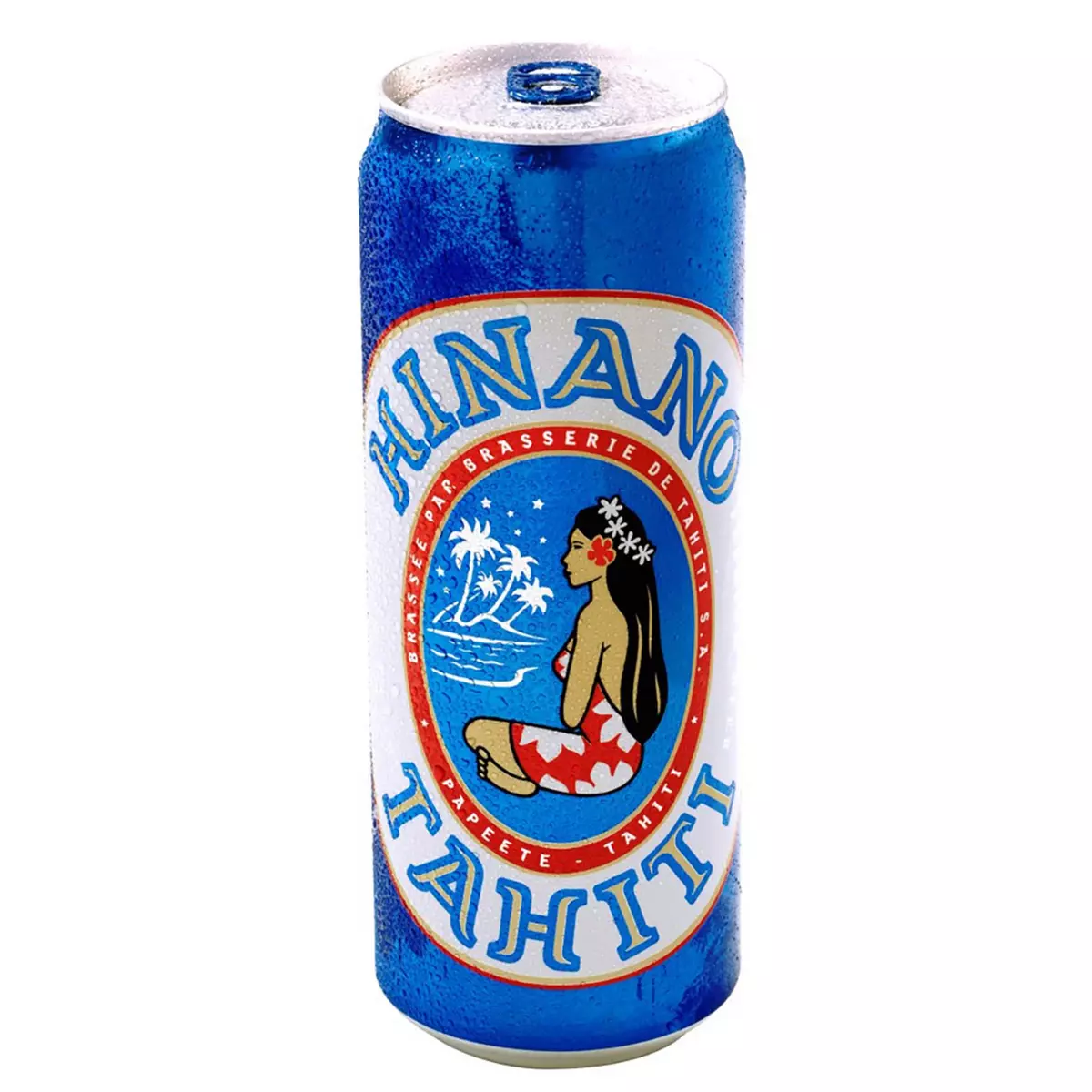 HINANO Bière blonde de Tahiti 5% boîte 50cl