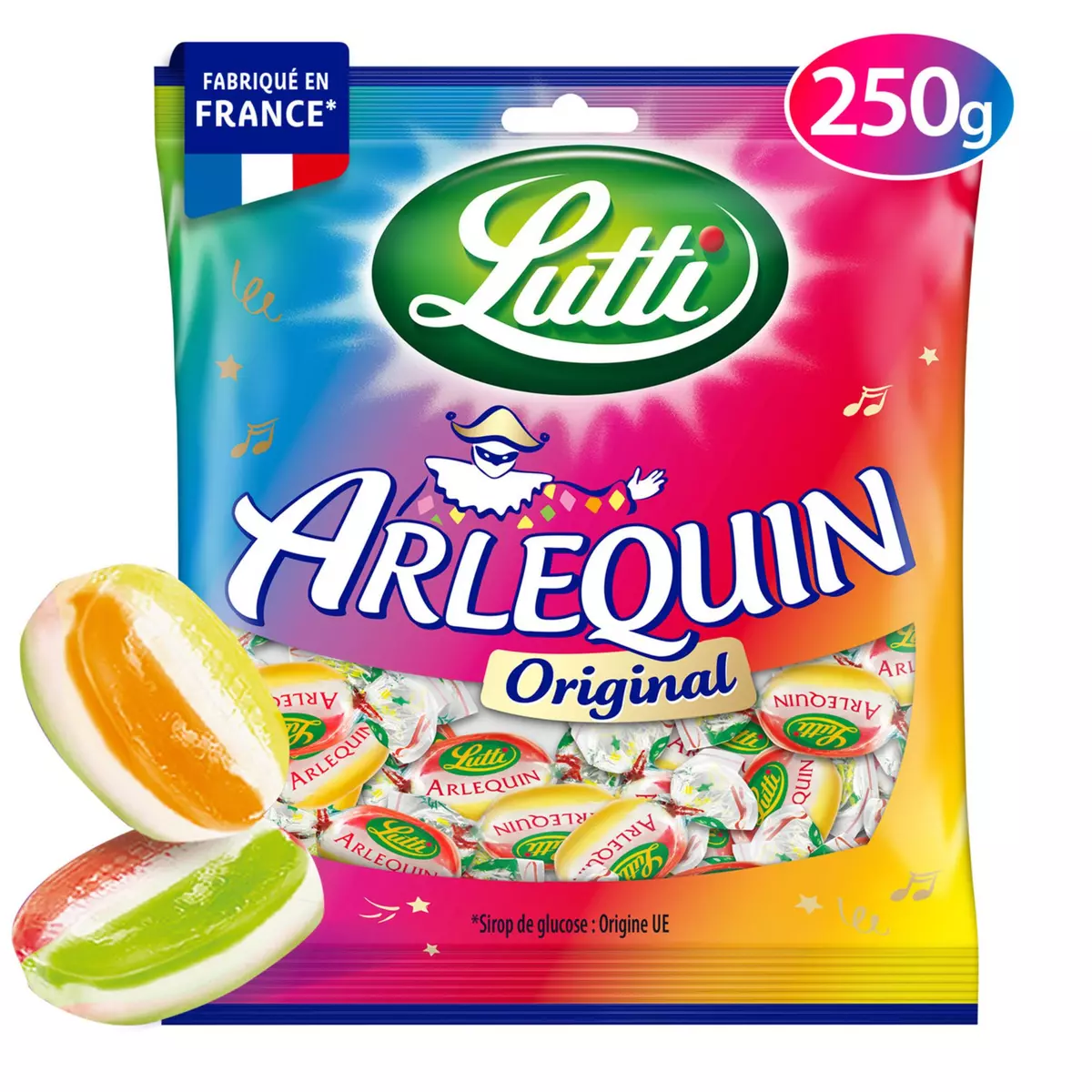 ARLEQUIN Originals bonbons acidulés 250g