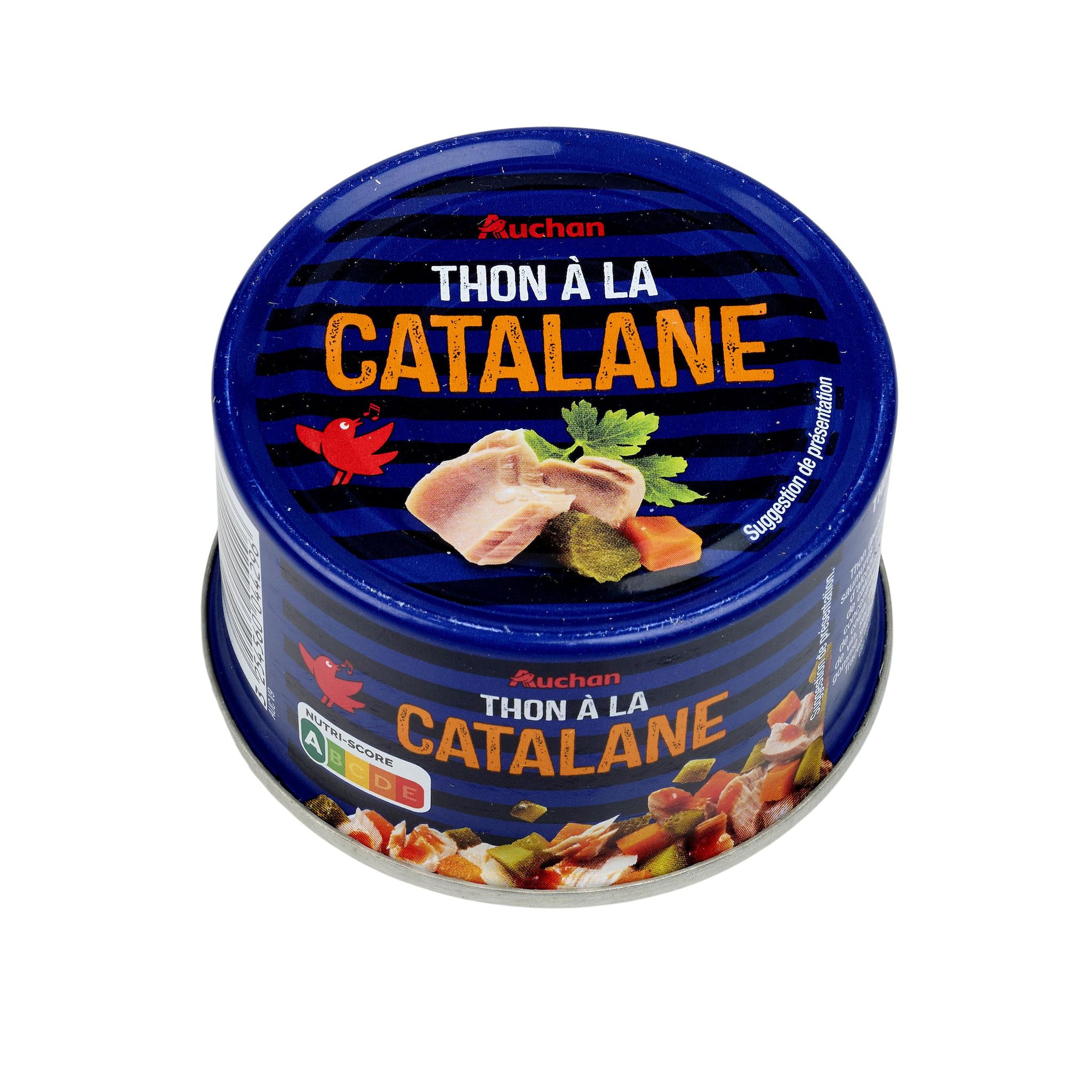 Voir la diapositive 3 : AUCHAN Thon à la catalane 135g