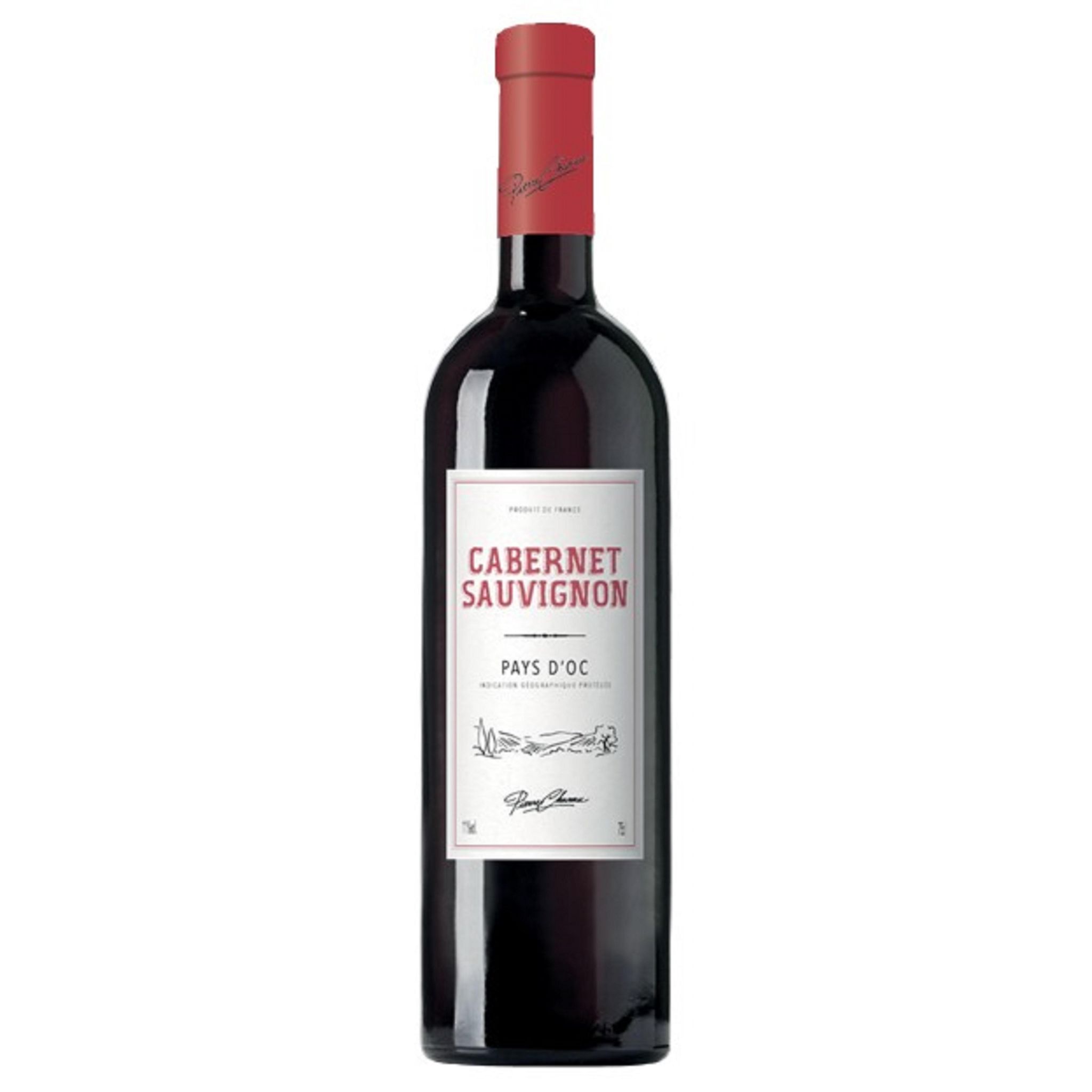 Voir la diapositive 2 : PIERRE CHANAU IGP Pays-d'Oc cabernet-sauvignon 75cl