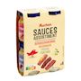 Voir la diapositive 3 : AUCHAN Assortiment sauces bourguignonne béarnaise poivre tartare 4 pièces 353g