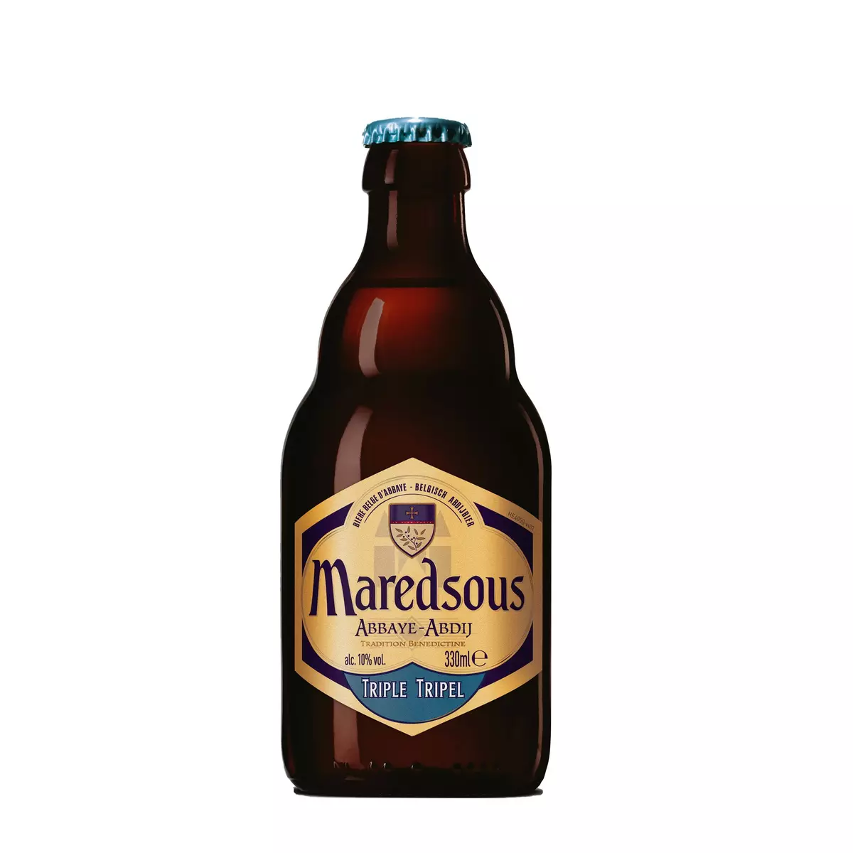 MAREDSOUS Bière blonde triple Belge 10% bouteille 33cl