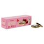 Voir la diapositive 2 : AUCHAN Génoises nappées de chocolat blanc saveur cerise 12 biscuits 150g
