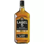 LABEL 5 Scotch whisky blended malt Classic Black 40% 1l