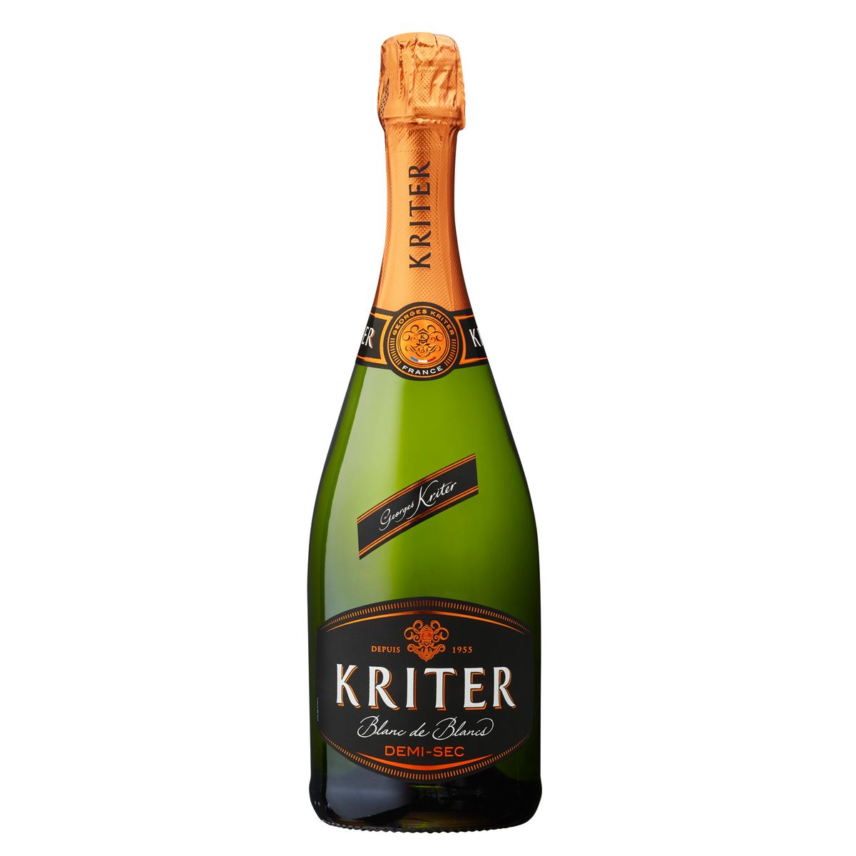 KRITER Vin mousseux Blanc de Blancs demi-sec 75cl