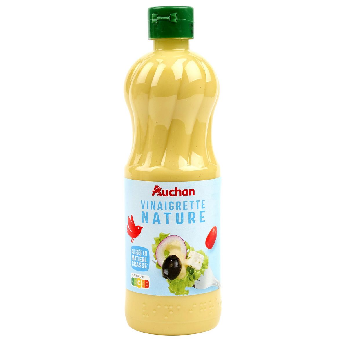 AUCHAN Vinaigrette allégée nature 50cl