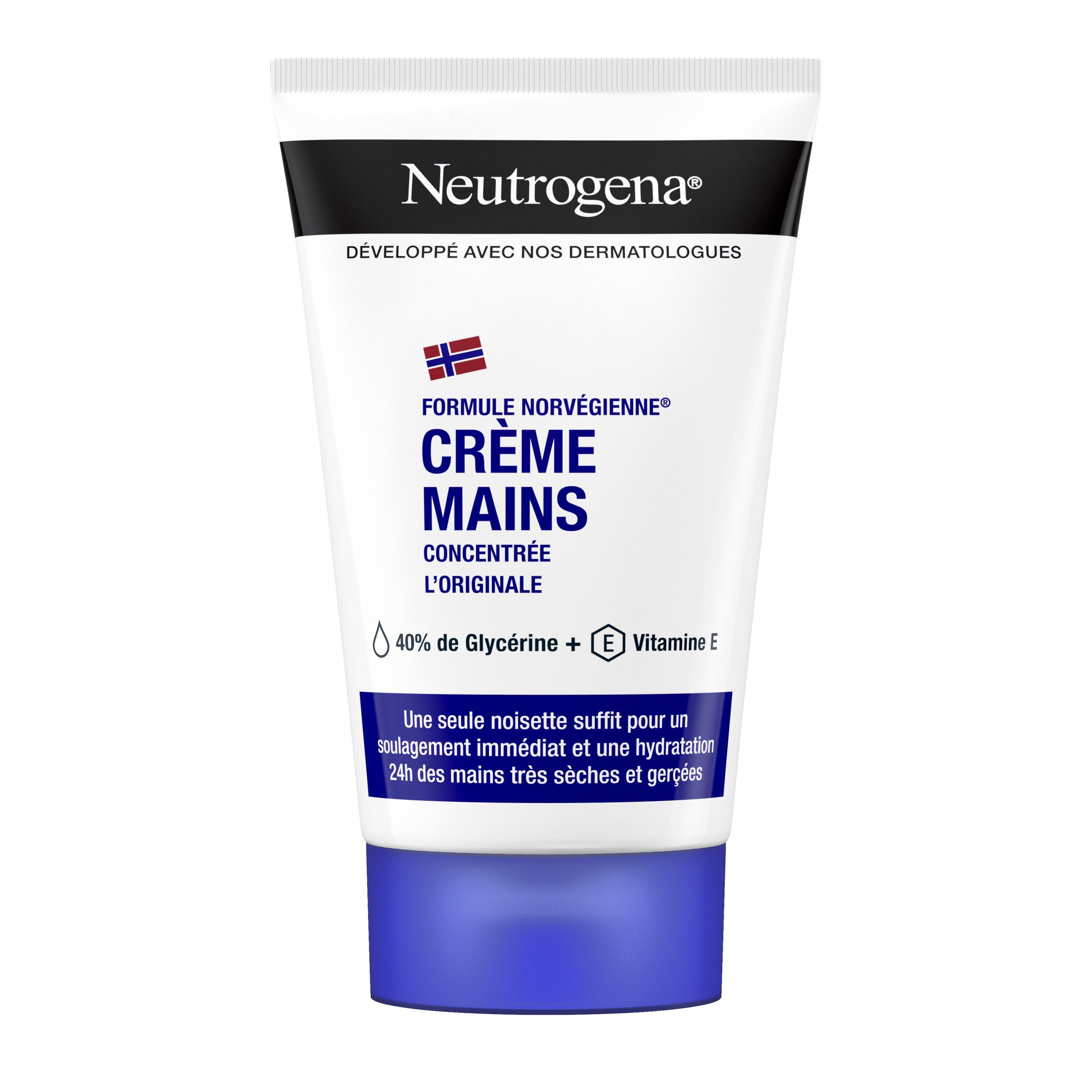 Voir la diapositive 2 : NEUTROGENA Crème hydratante mains concentrée l'originale 50ml