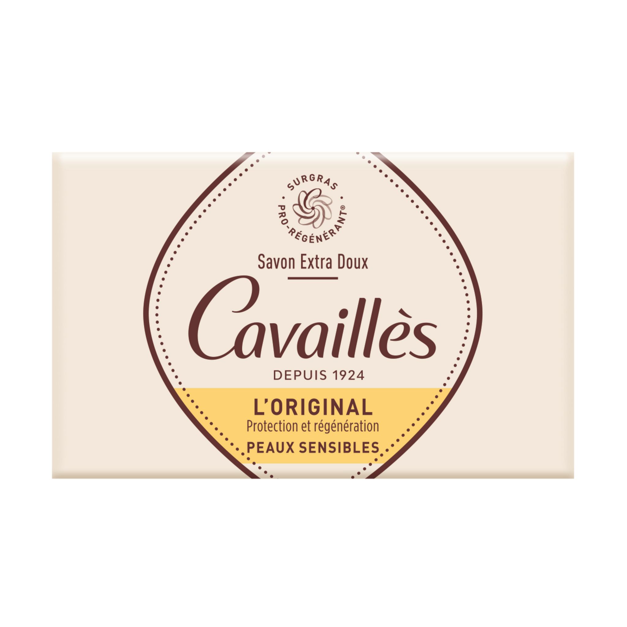ROGE CAVAILLES Savon extra doux l'original pour peaux sensibles 150g