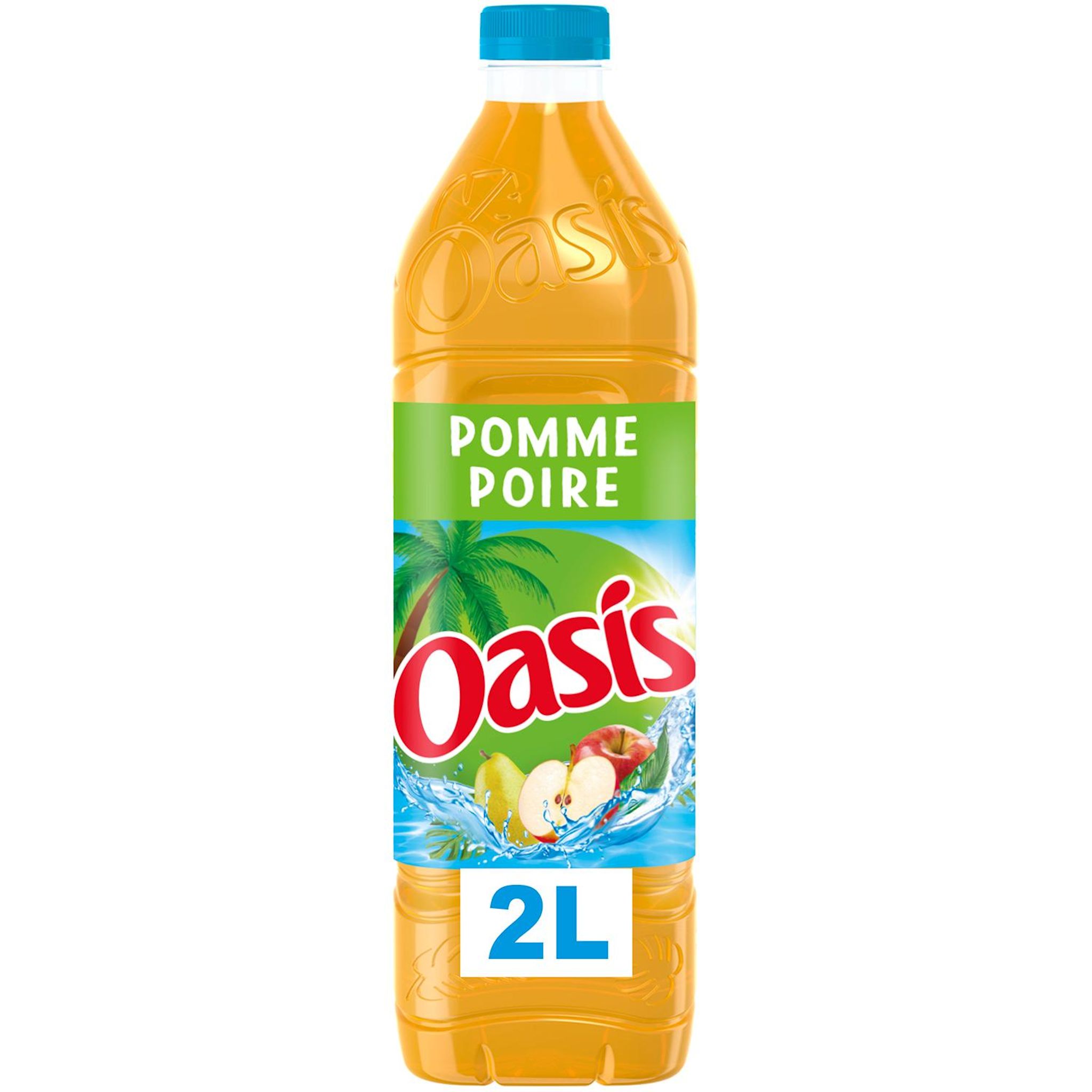 Voir la diapositive 2 : OASIS Boisson aux fruits saveur pomme poire 2l
