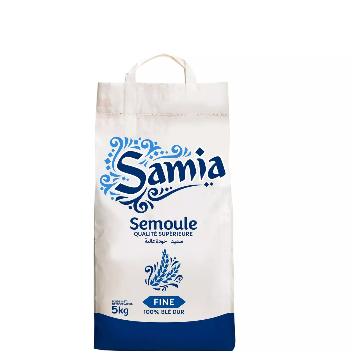 SAMIA Semoule de blé dur fine 5kg
