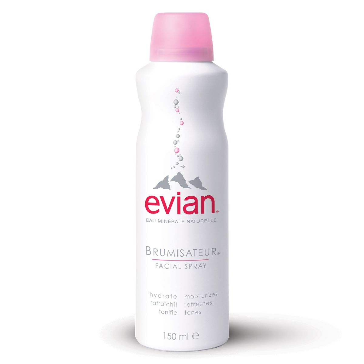 EVIAN Brumisateur d'eau minérale naturelle 150ml