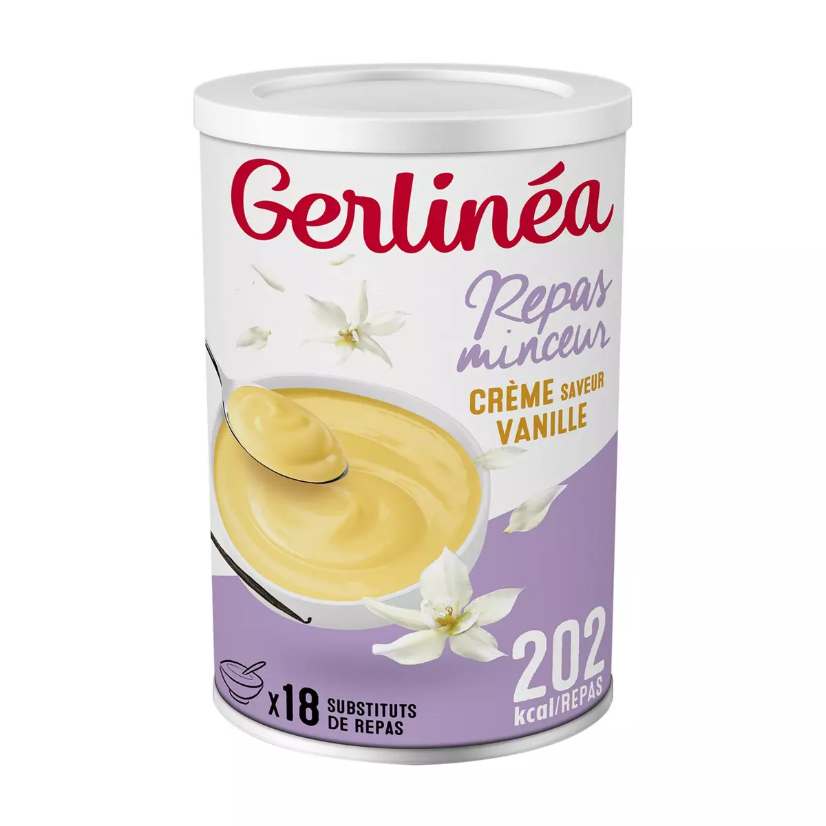 GERLINEA Repas minceur crème saveur vanille 540g