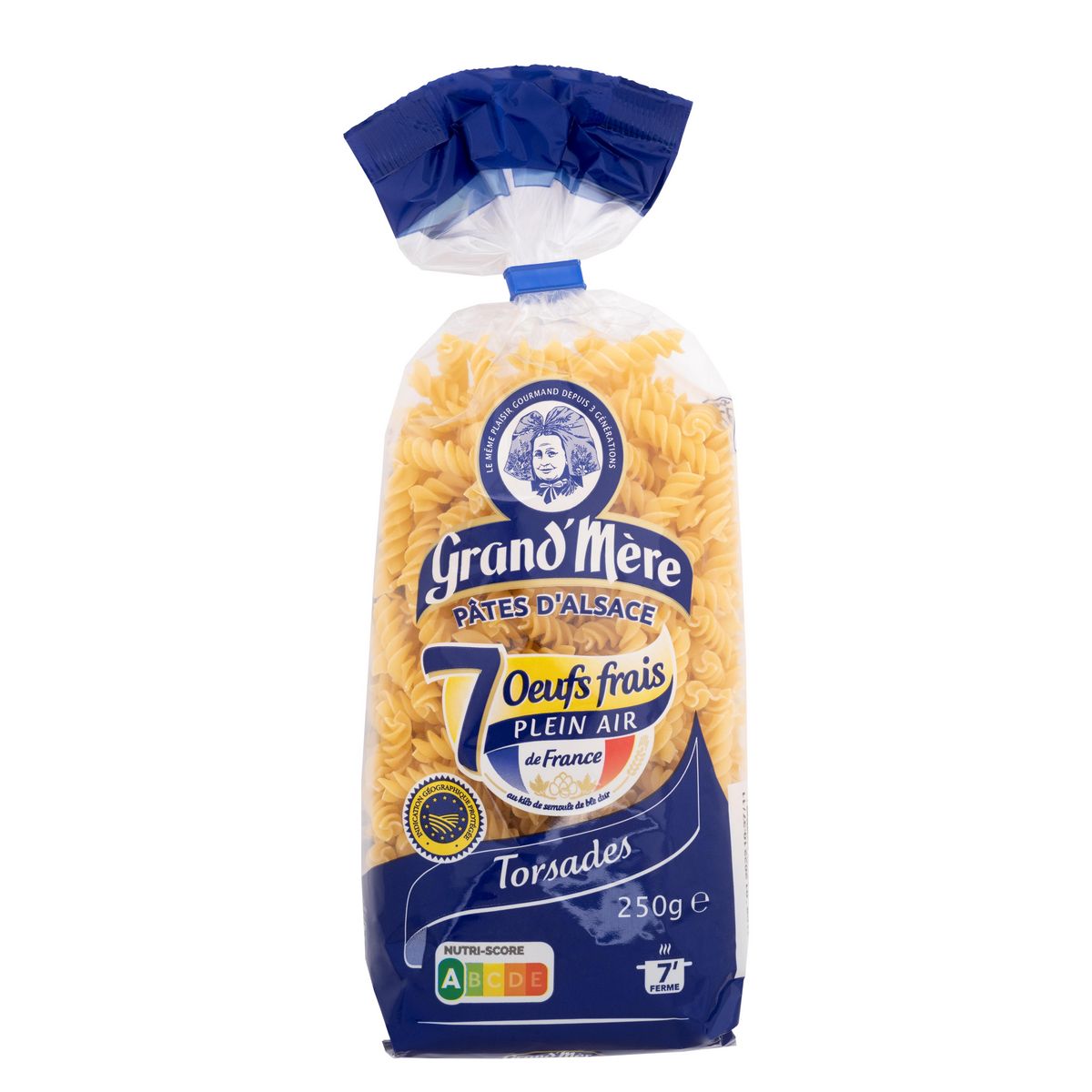 GRAND'MERE Pâtes d'Alsace torsades aux œufs frais IGP 250g