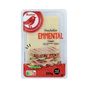Voir la diapositive 2 : AUCHAN Emmental en tranche 12 tranches 200g