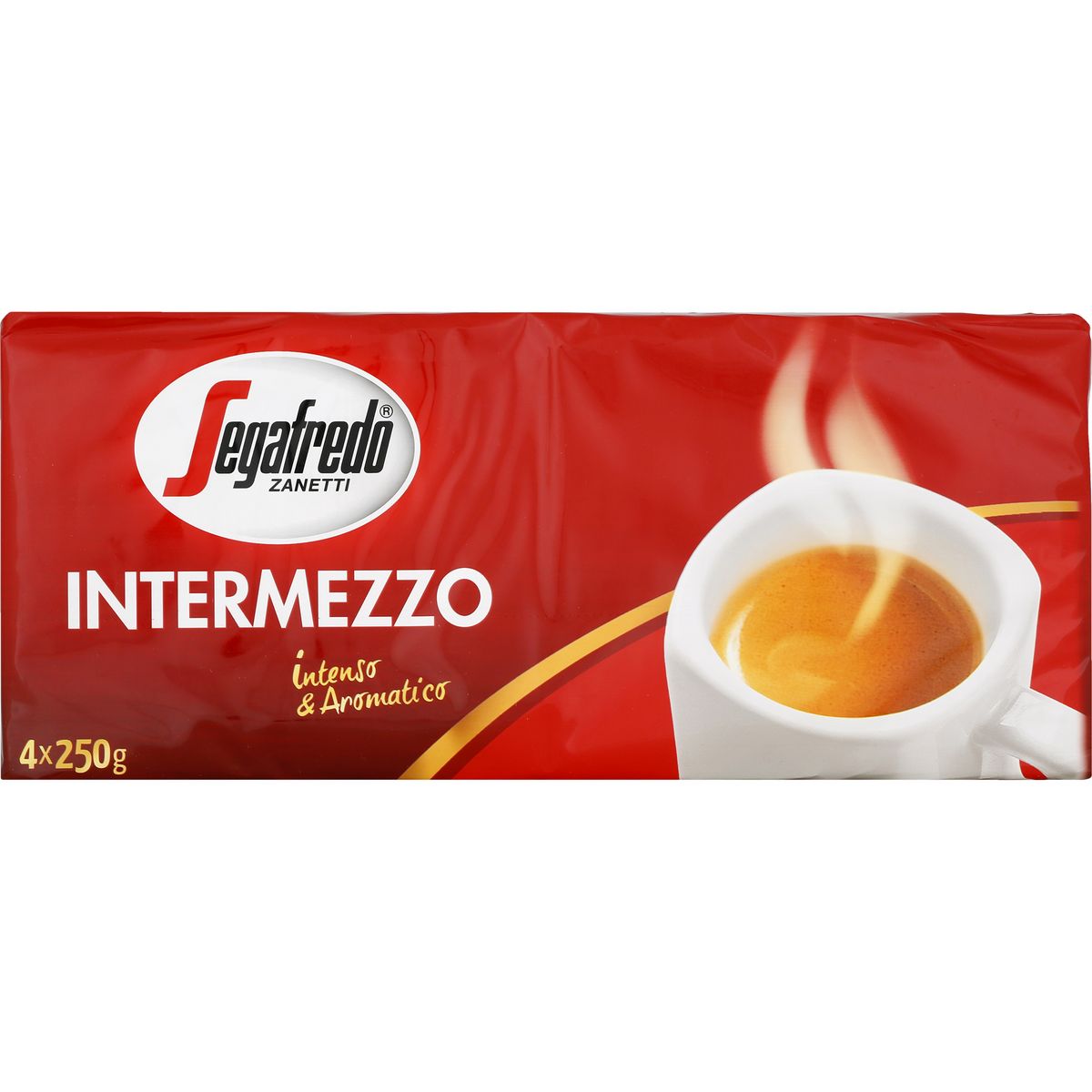 SEGAFREDO Café moulu 4x250g