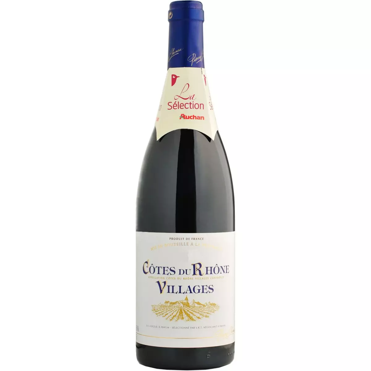 PIERRE CHANAU Vin rouge AOP Côtes-du-Rhône-Villages 75cl