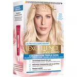 L'OREAL Excellence Pure Blonde coloration triple soin 01 blond ultra clair naturel 1 kit