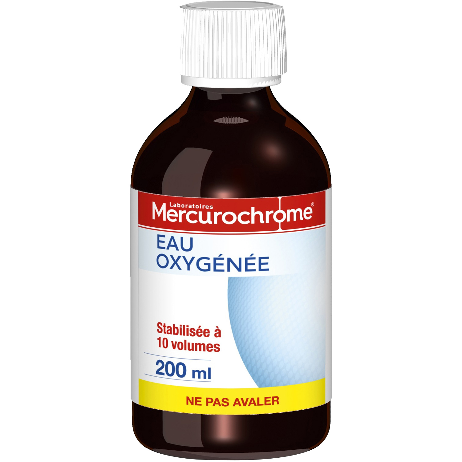 Voir la diapositive 2 : MERCUROCHROME Eau oxygénée 200ml