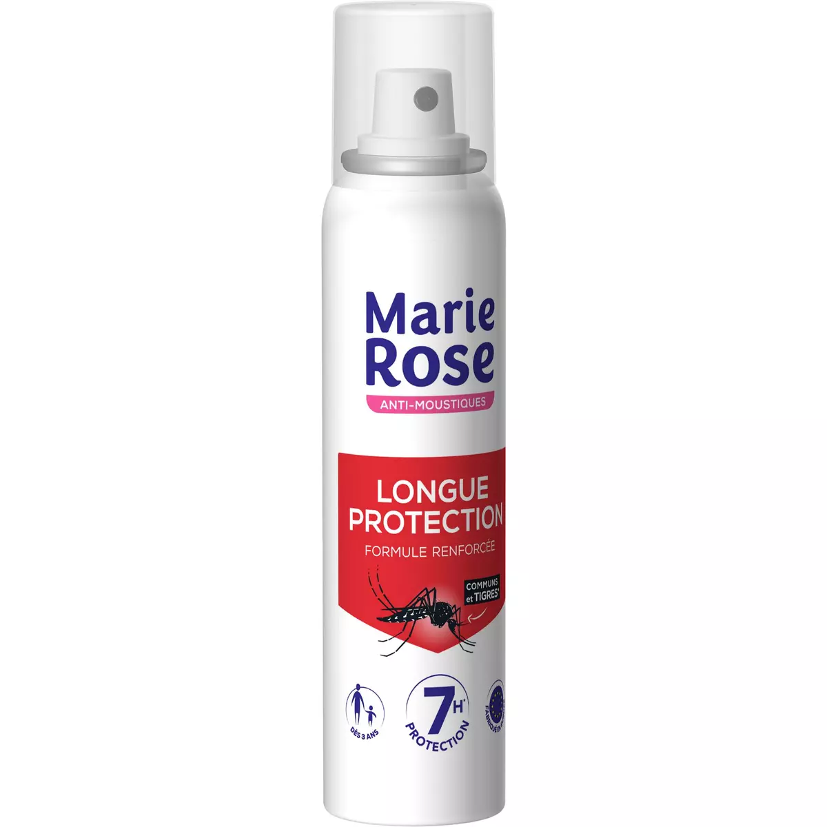 MARIE ROSE Spray protecteur anti-moustiques efficacité 7h 100ml
