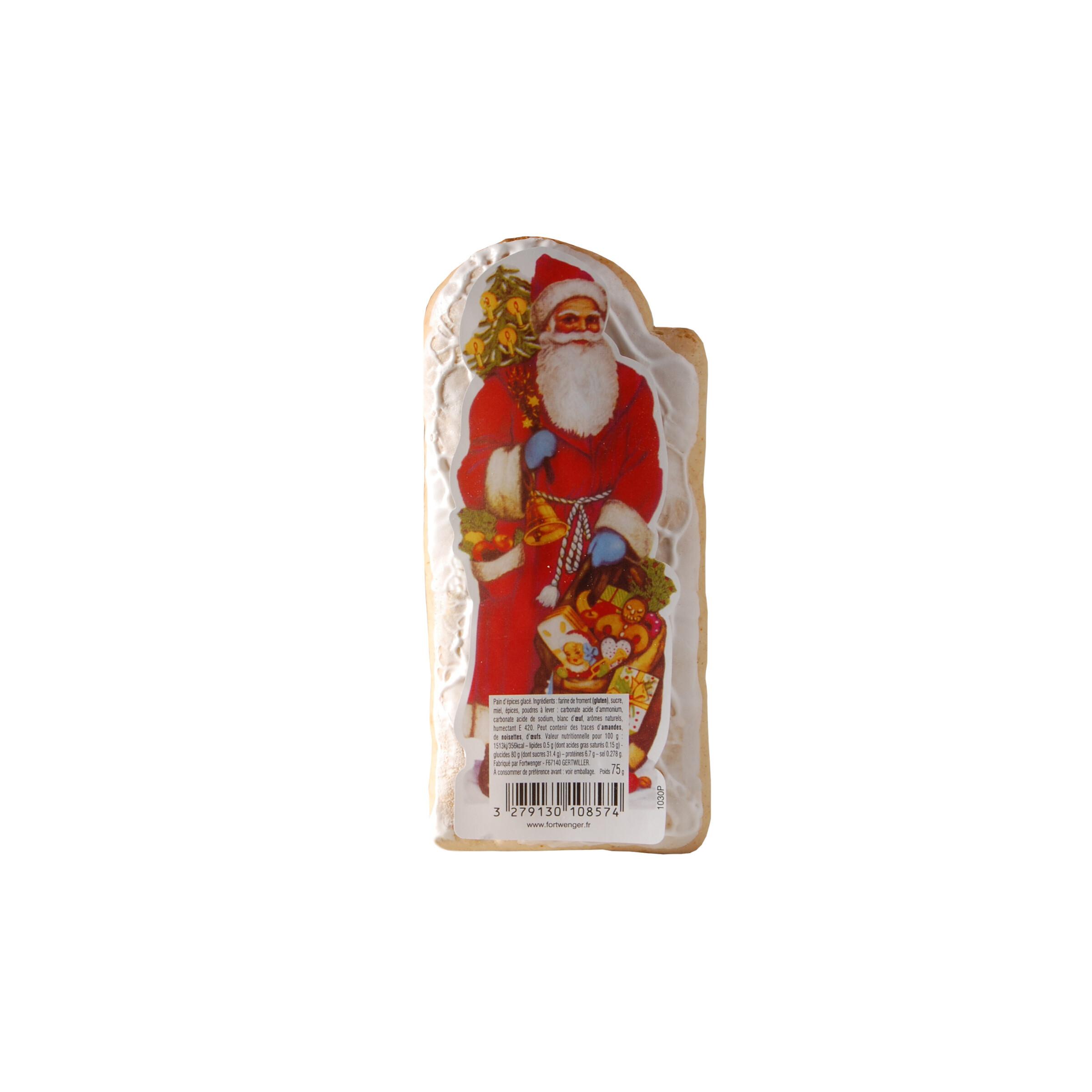 FORTWENGER Père Noël en pain d'épices 75g