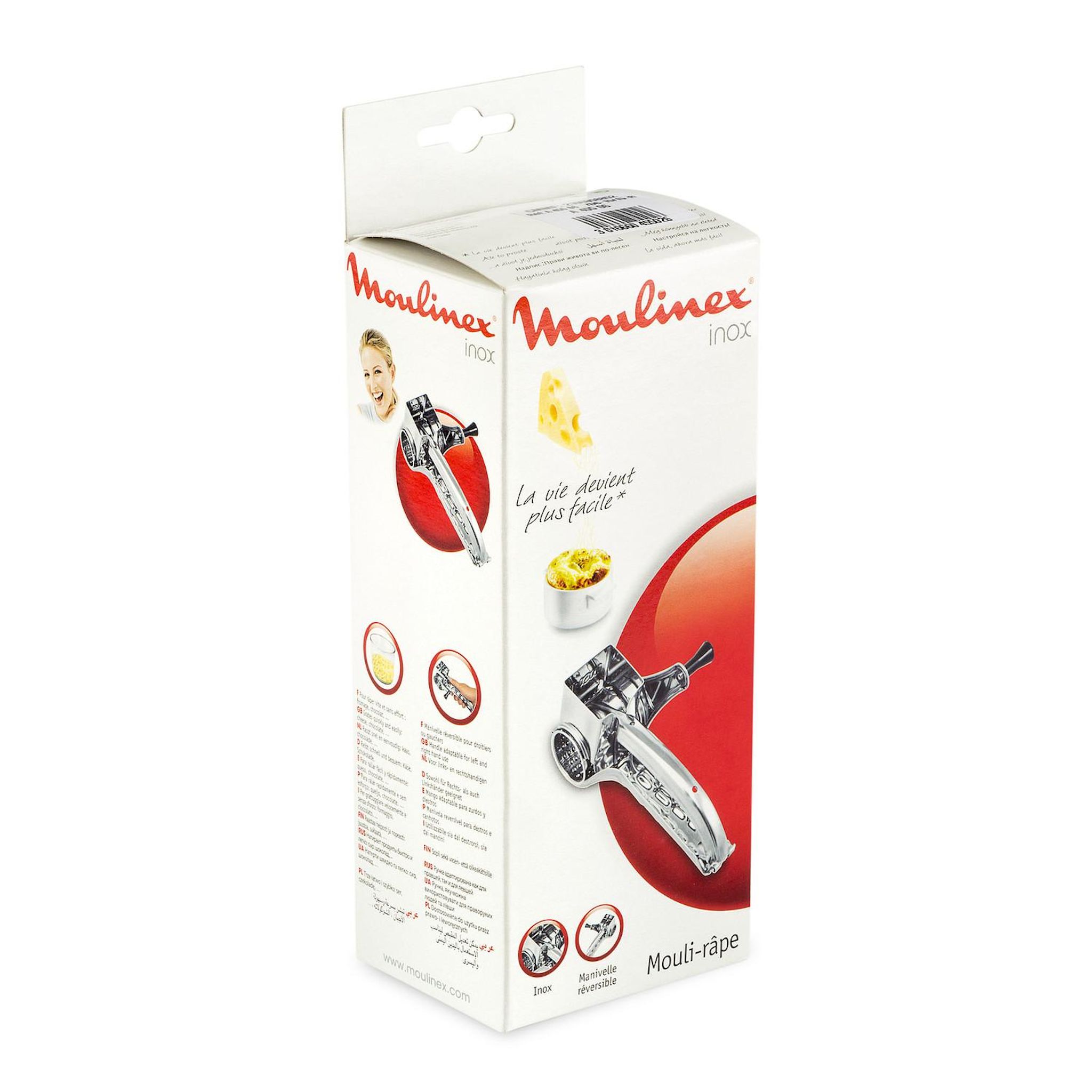 Voir la diapositive 7 : MOULINEX Mouli-râpe en inox de Moulinex