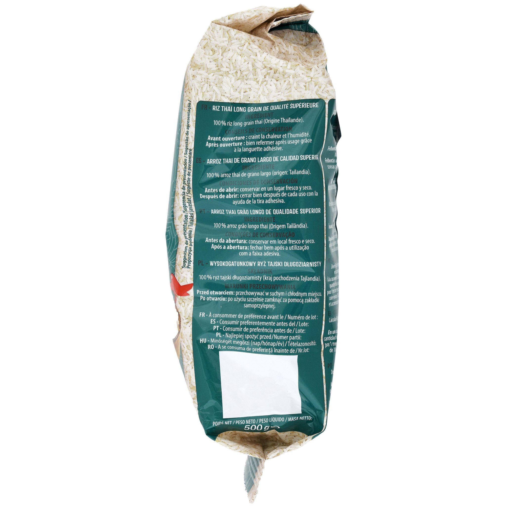 Voir la diapositive 5 : AUCHAN Riz thaï 500g