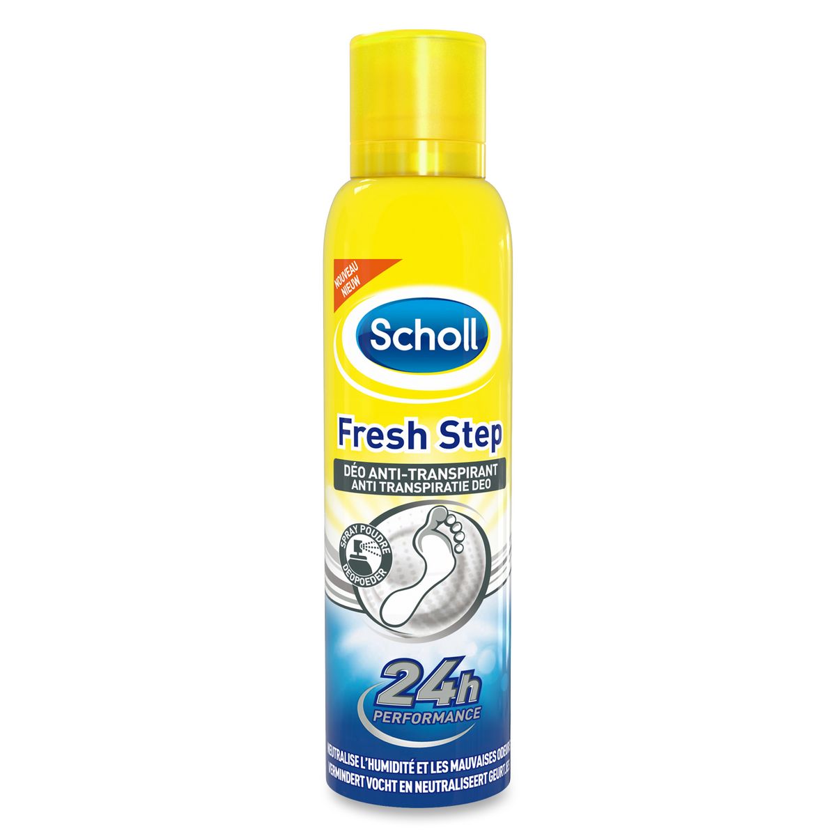 SCHOLL Déo-antitranspirant 24h 150ml
