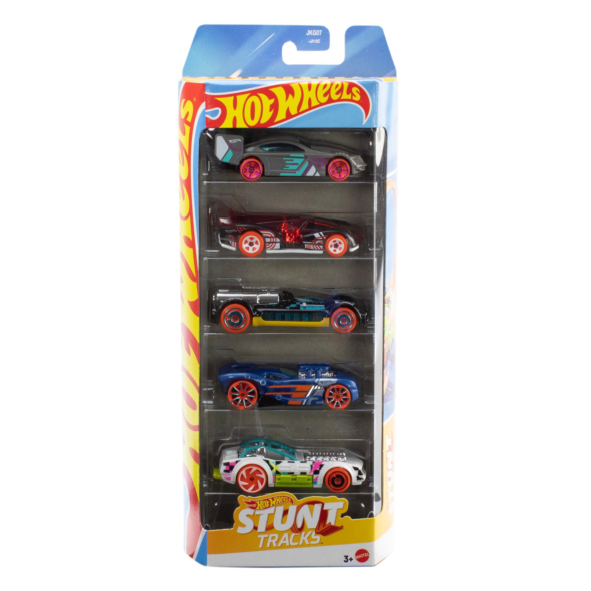 Voir la diapositive 2 : MATTEL Coffret de 5 voitures Hot Wheels