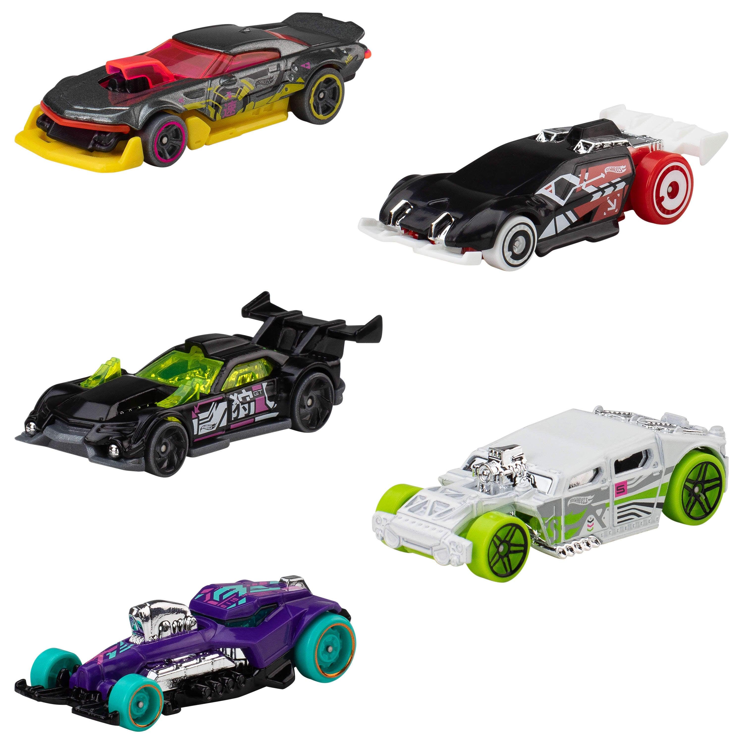 Voir la diapositive 13 : MATTEL Coffret de 5 voitures Hot Wheels
