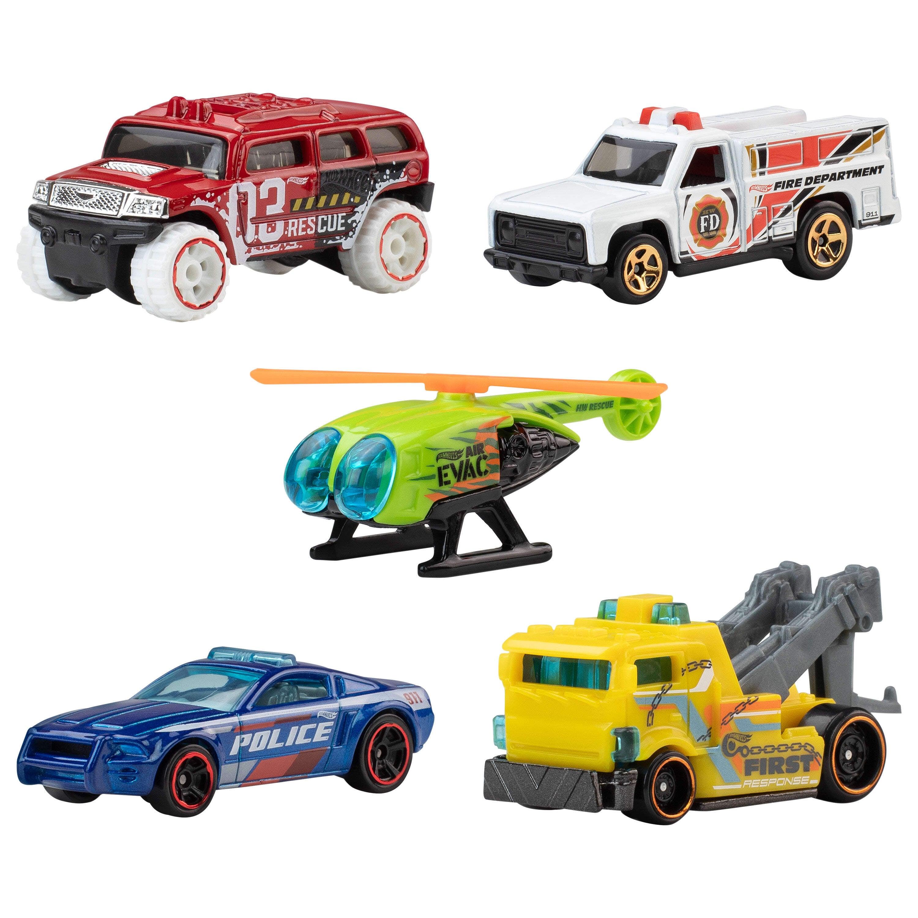 Voir la diapositive 15 : MATTEL Coffret de 5 voitures Hot Wheels