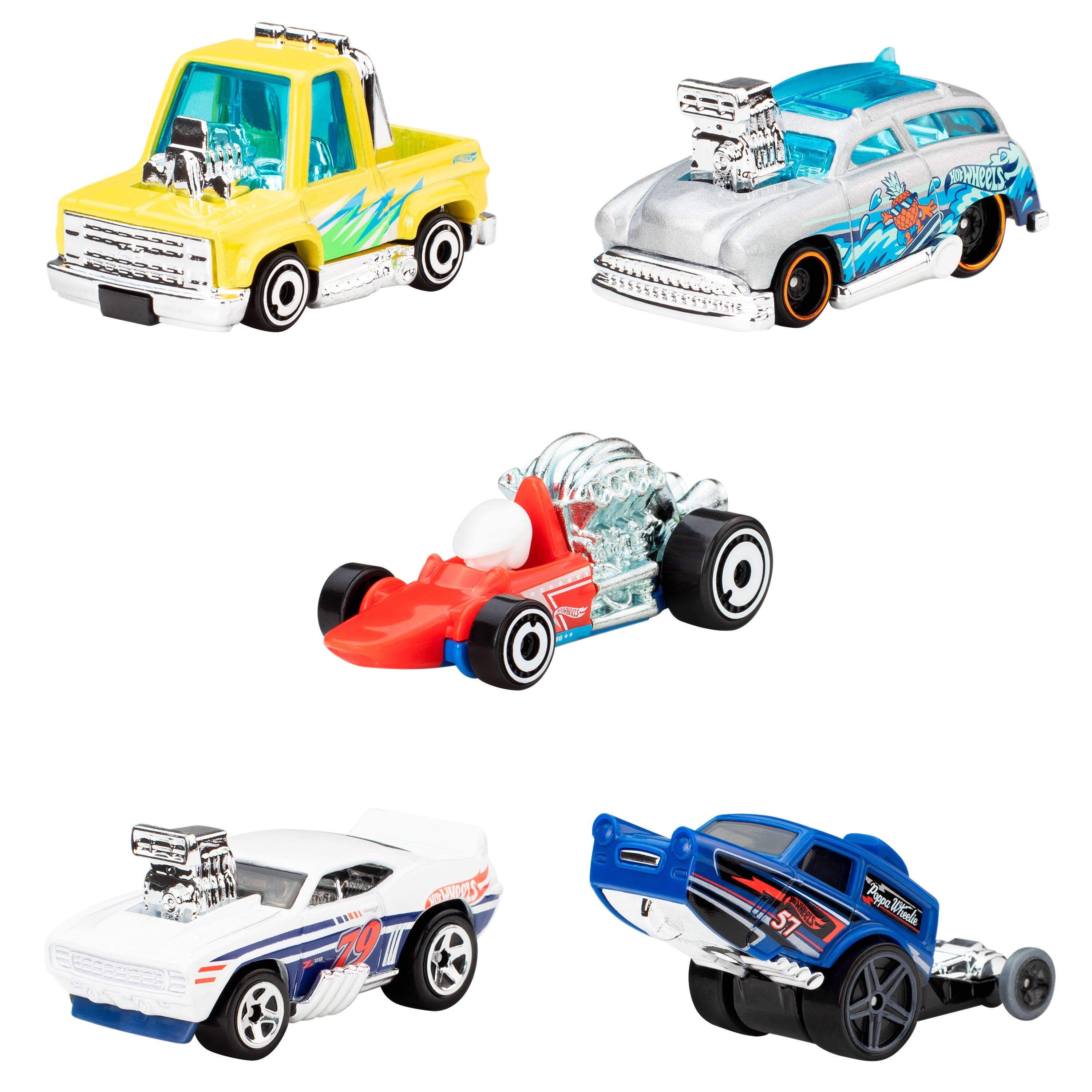 Voir la diapositive 16 : MATTEL Coffret de 5 voitures Hot Wheels