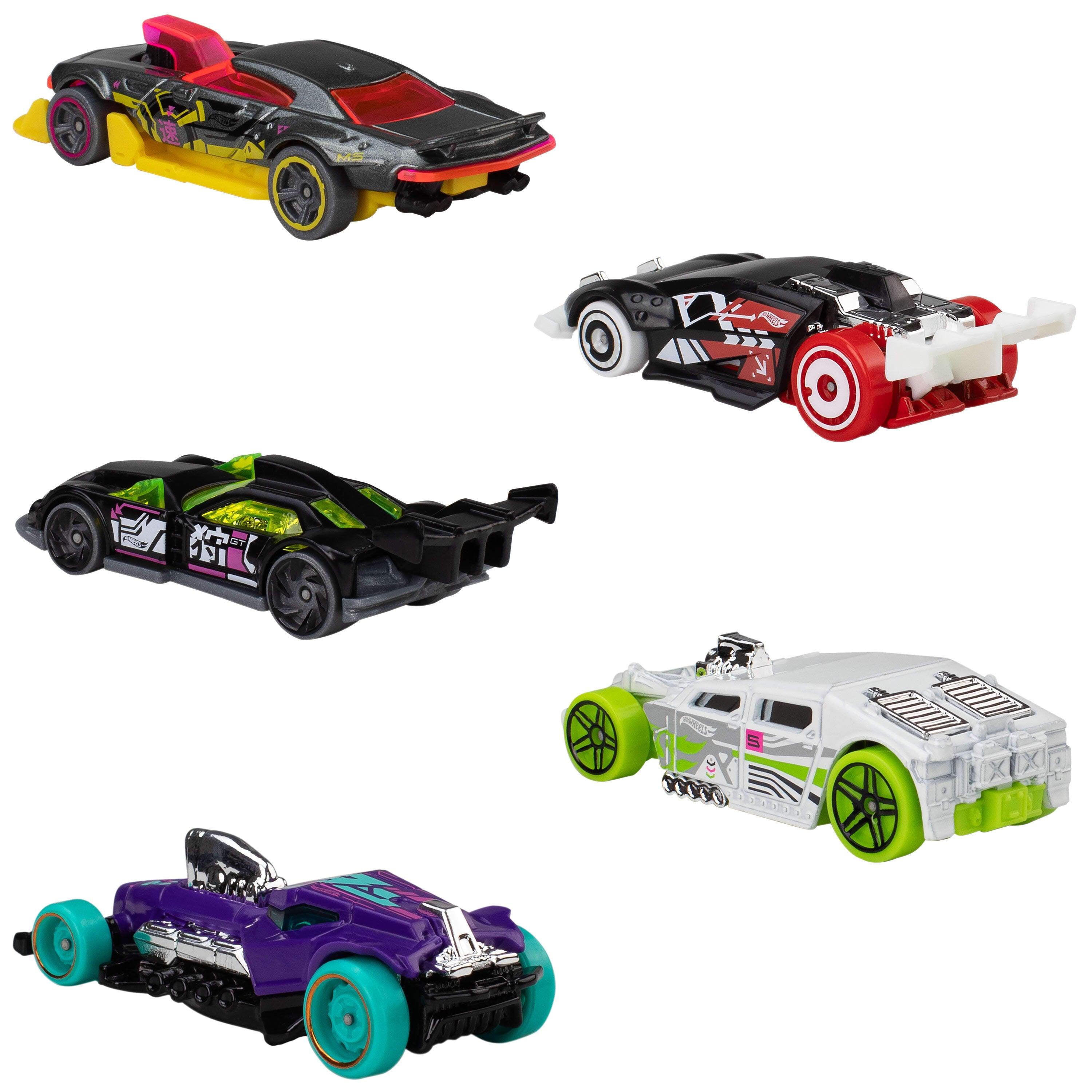 Voir la diapositive 17 : MATTEL Coffret de 5 voitures Hot Wheels