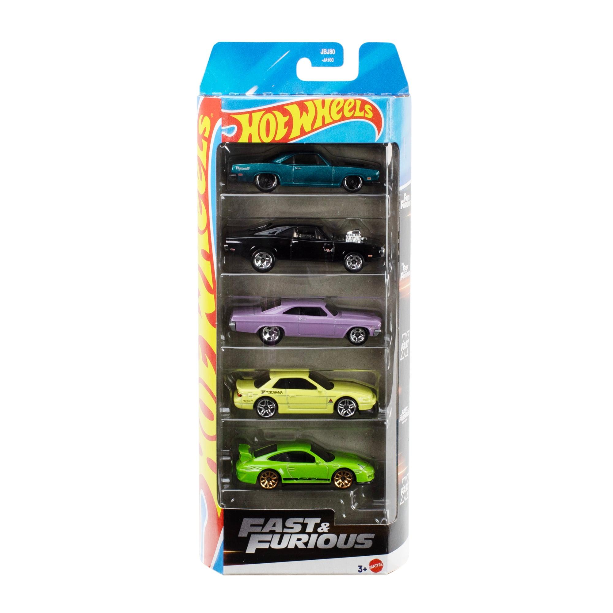 Voir la diapositive 6 : MATTEL Coffret de 5 voitures Hot Wheels