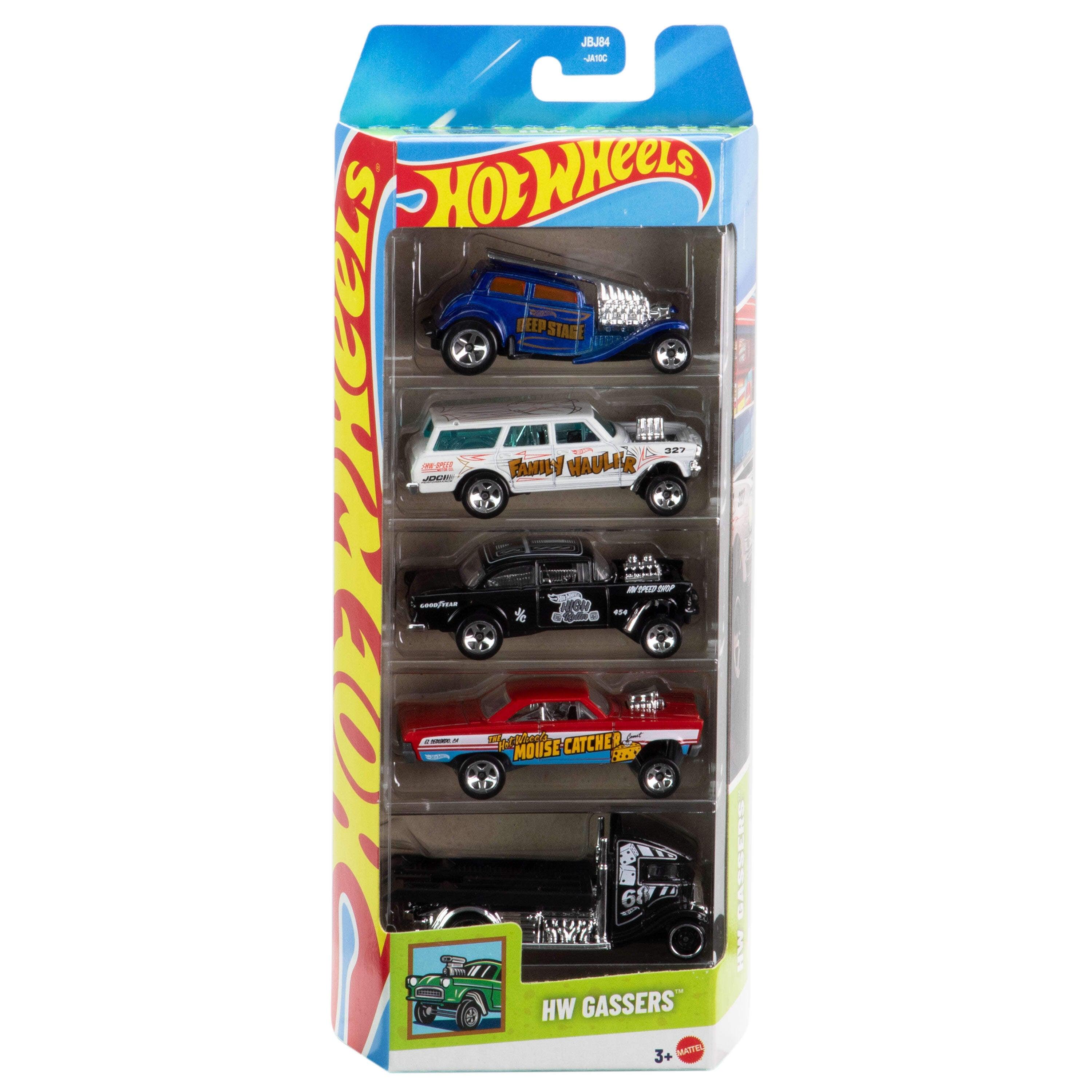 Voir la diapositive 9 : MATTEL Coffret de 5 voitures Hot Wheels