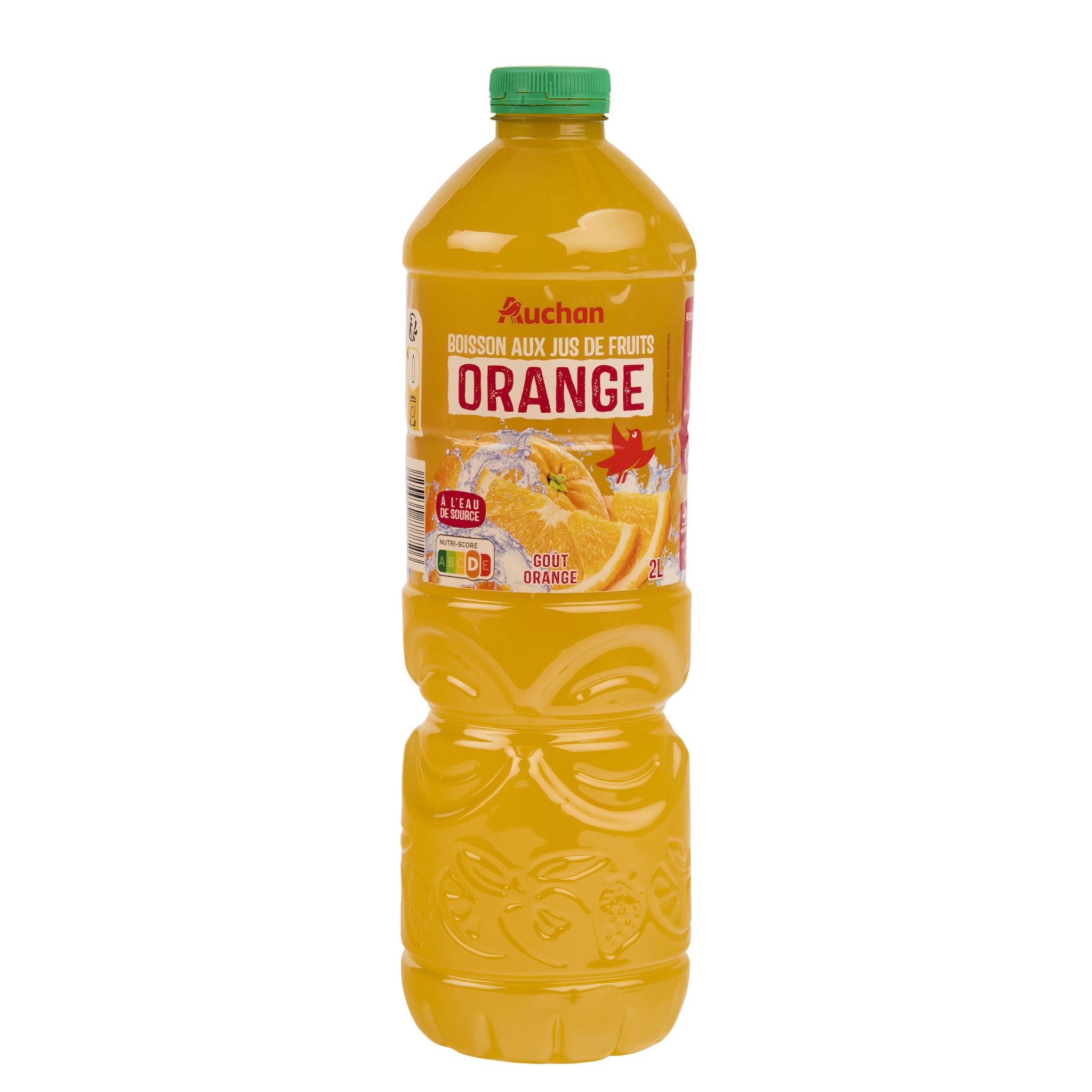 Voir la diapositive 4 : AUCHAN Boisson au jus d'orange 2l