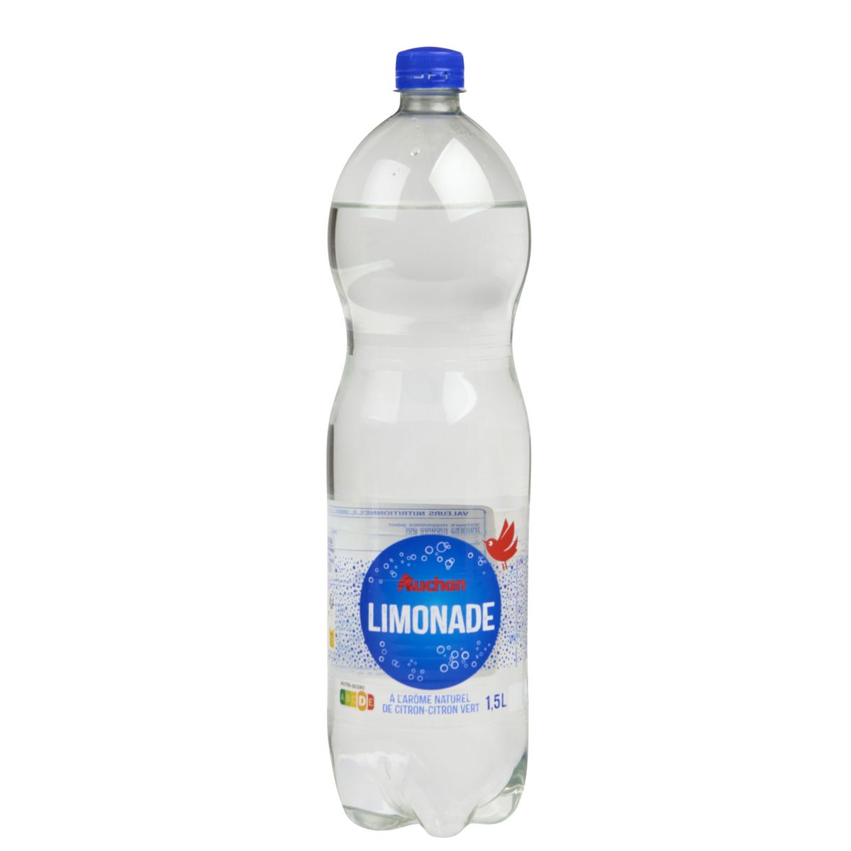 AUCHAN Limonade à l'arôme naturel d'agrumes 1,5l
