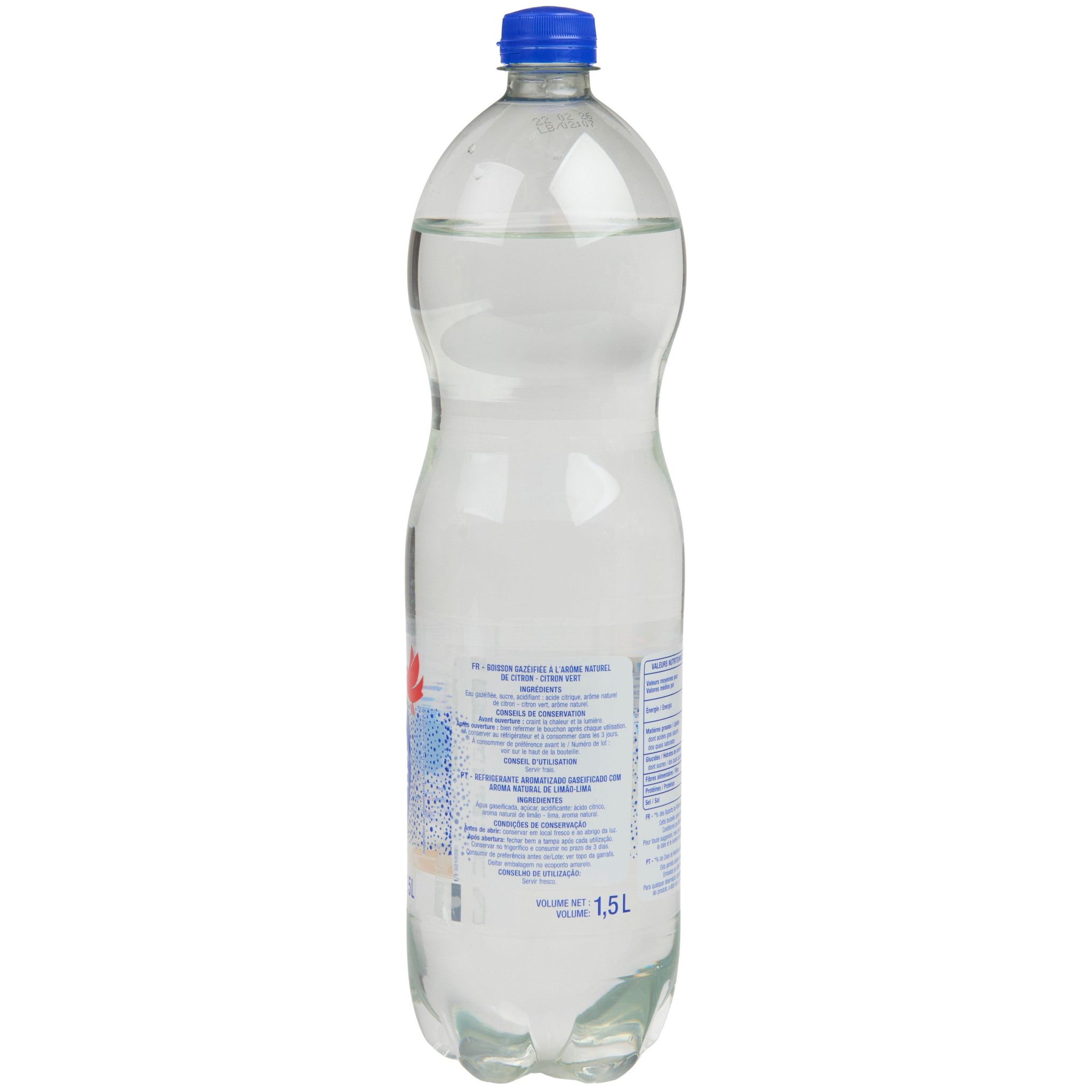 Voir la diapositive 3 : AUCHAN Limonade à l'arôme naturel d'agrumes 1,5l