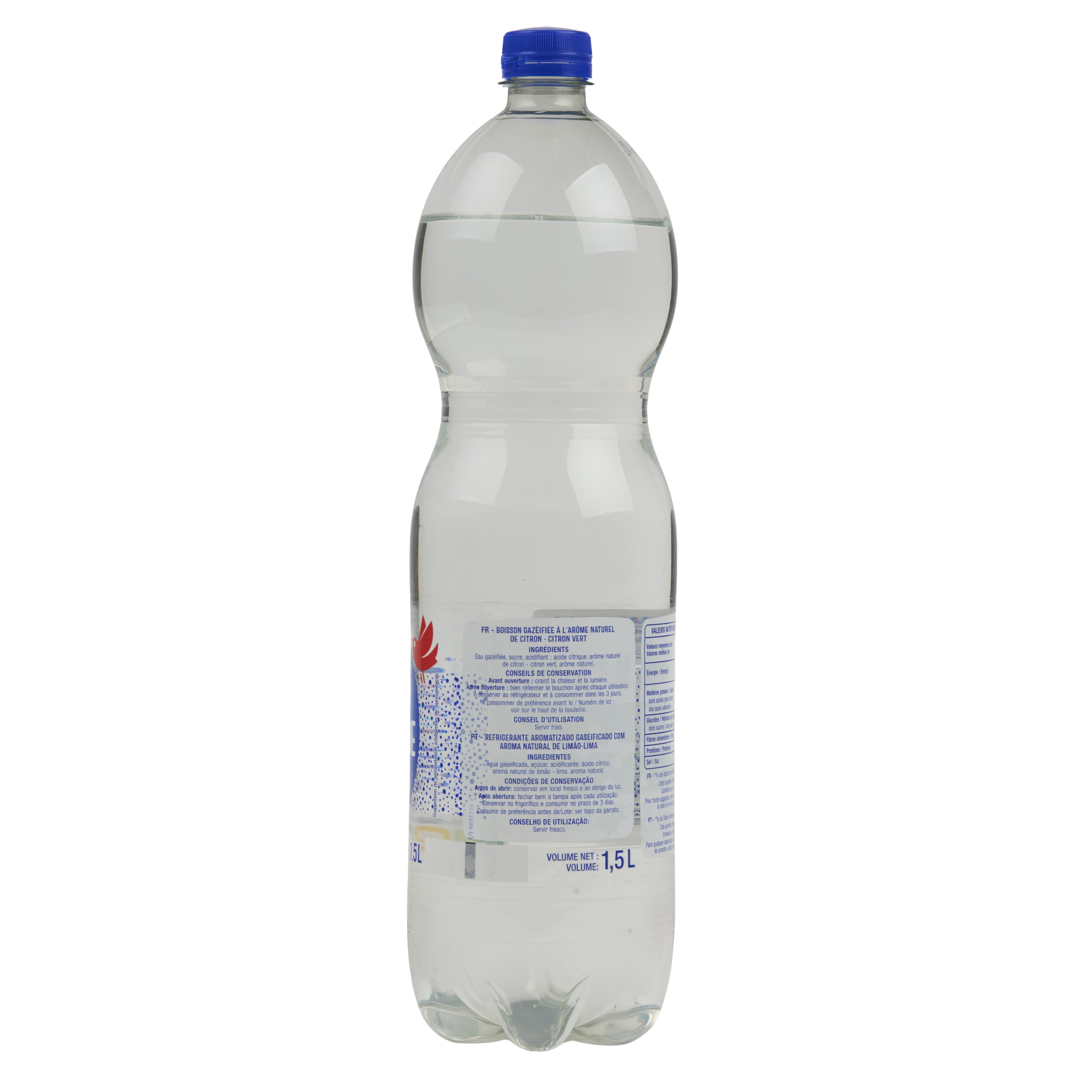 Voir la diapositive 4 : AUCHAN Limonade à l'arôme naturel d'agrumes 1,5l