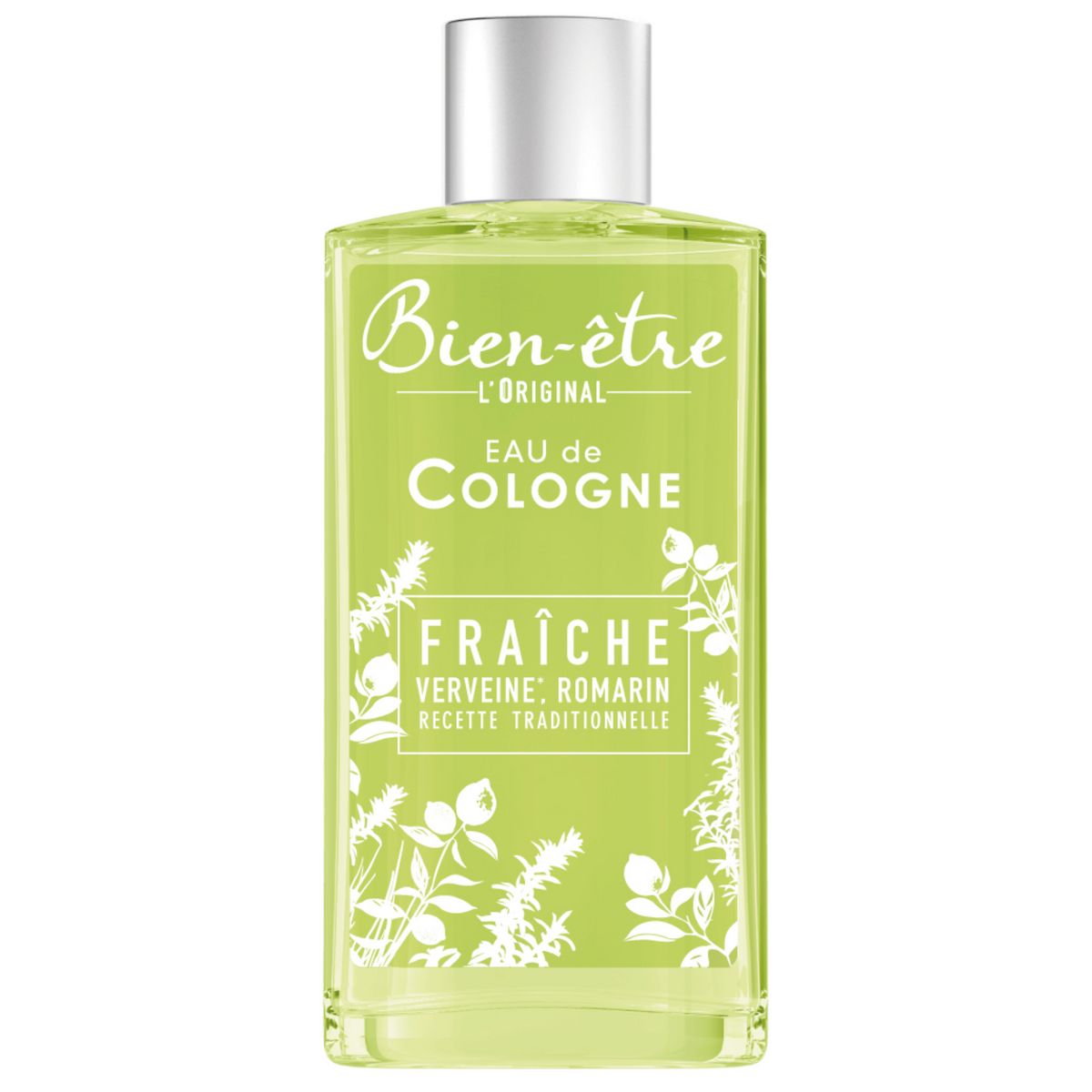 BIEN-ETRE Eau de Cologne fraîche verveine romarin 250ml