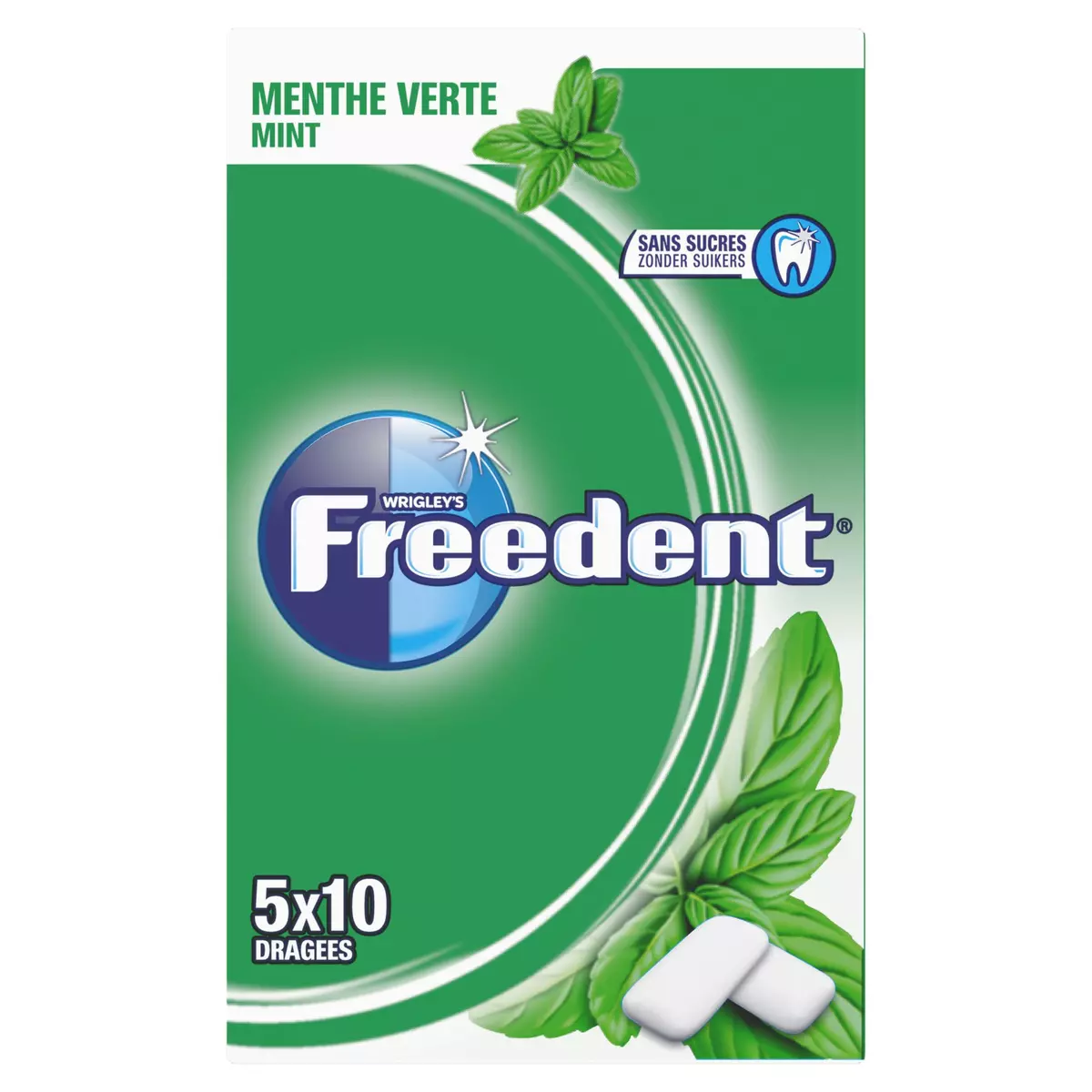 Freedent chewing-gums white fraise 