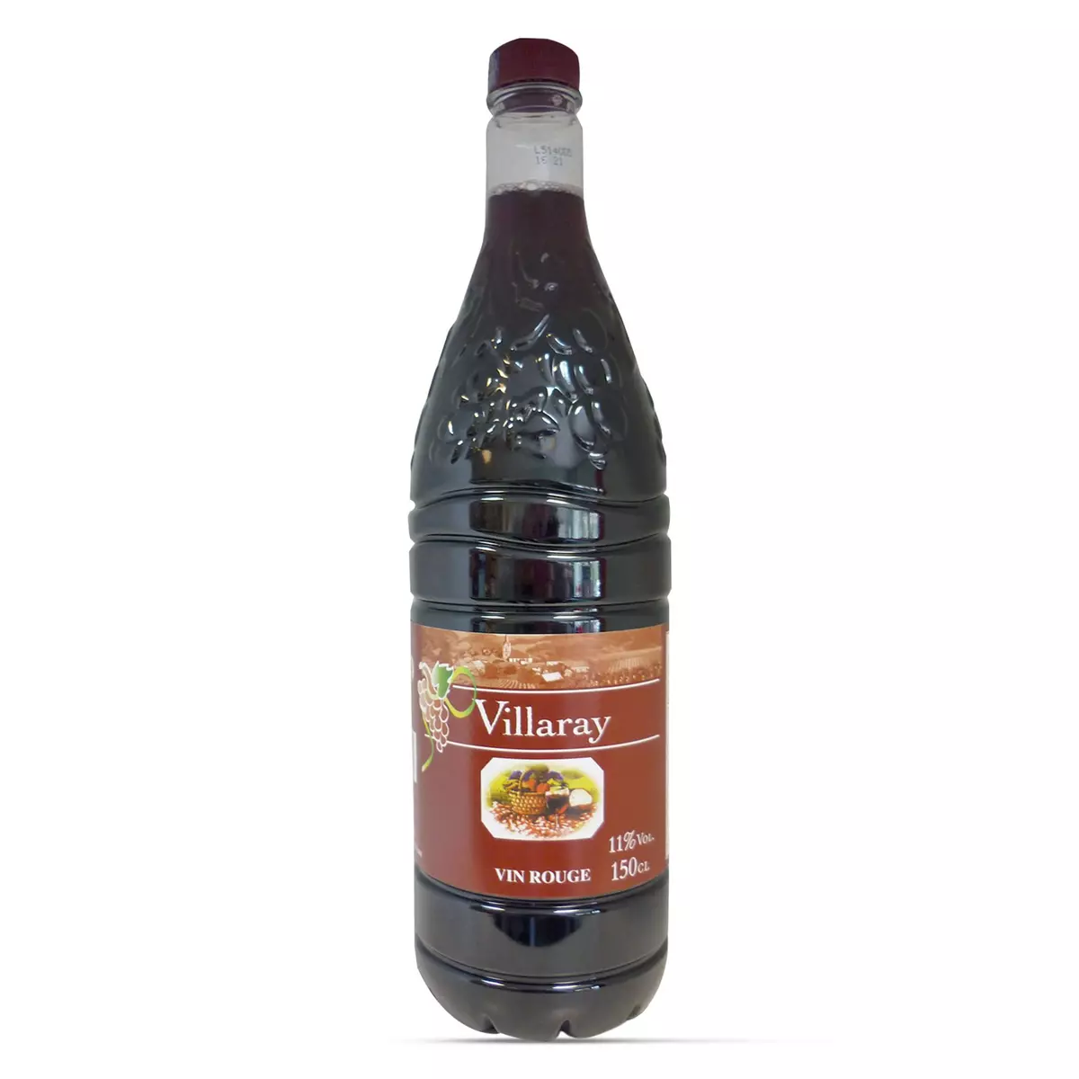 VILLARAY Vin de l'Union Européenne Villaray rouge 1,5L