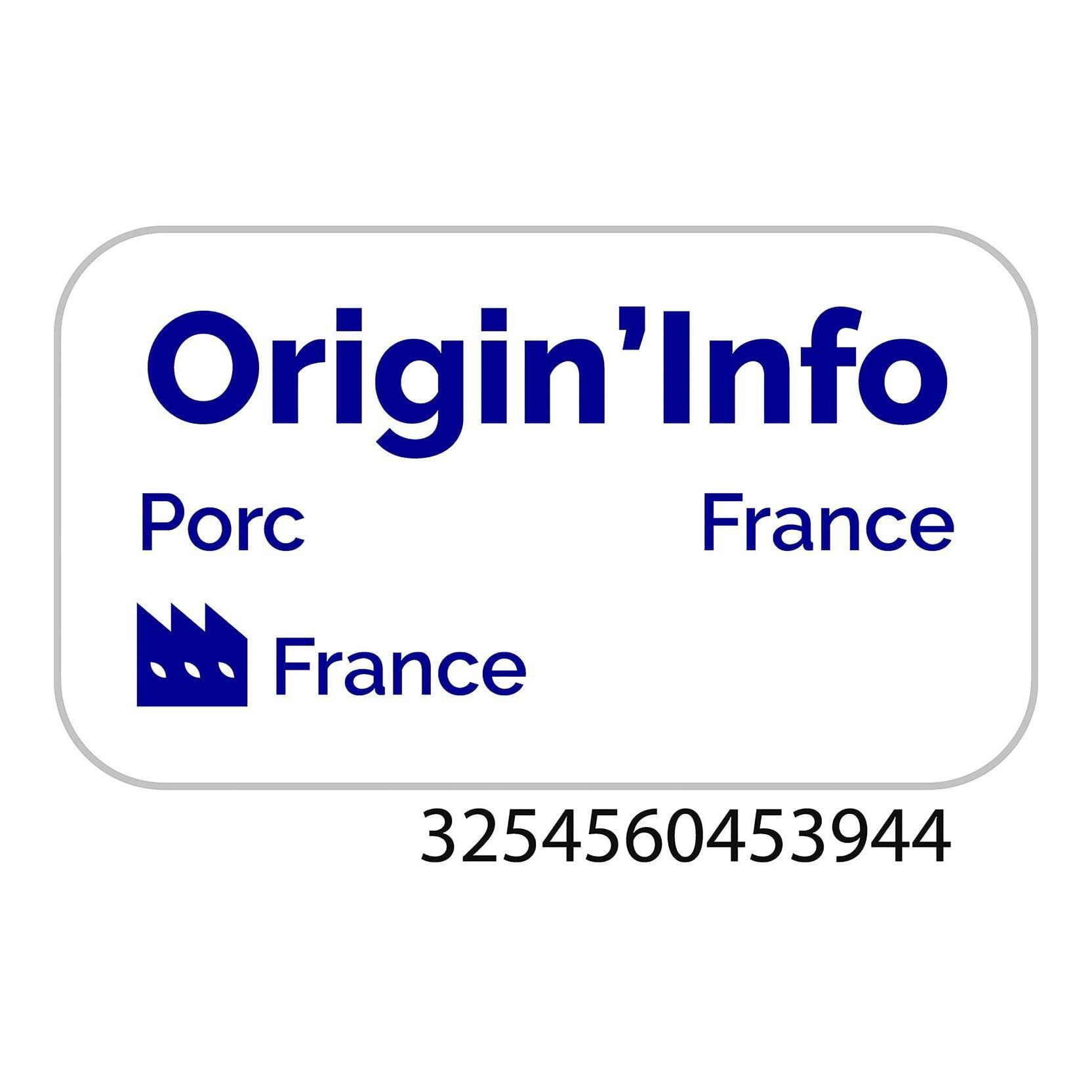 Voir la diapositive 2 : AUCHAN Poitrine fumée prétranchée 4 tranches 300g