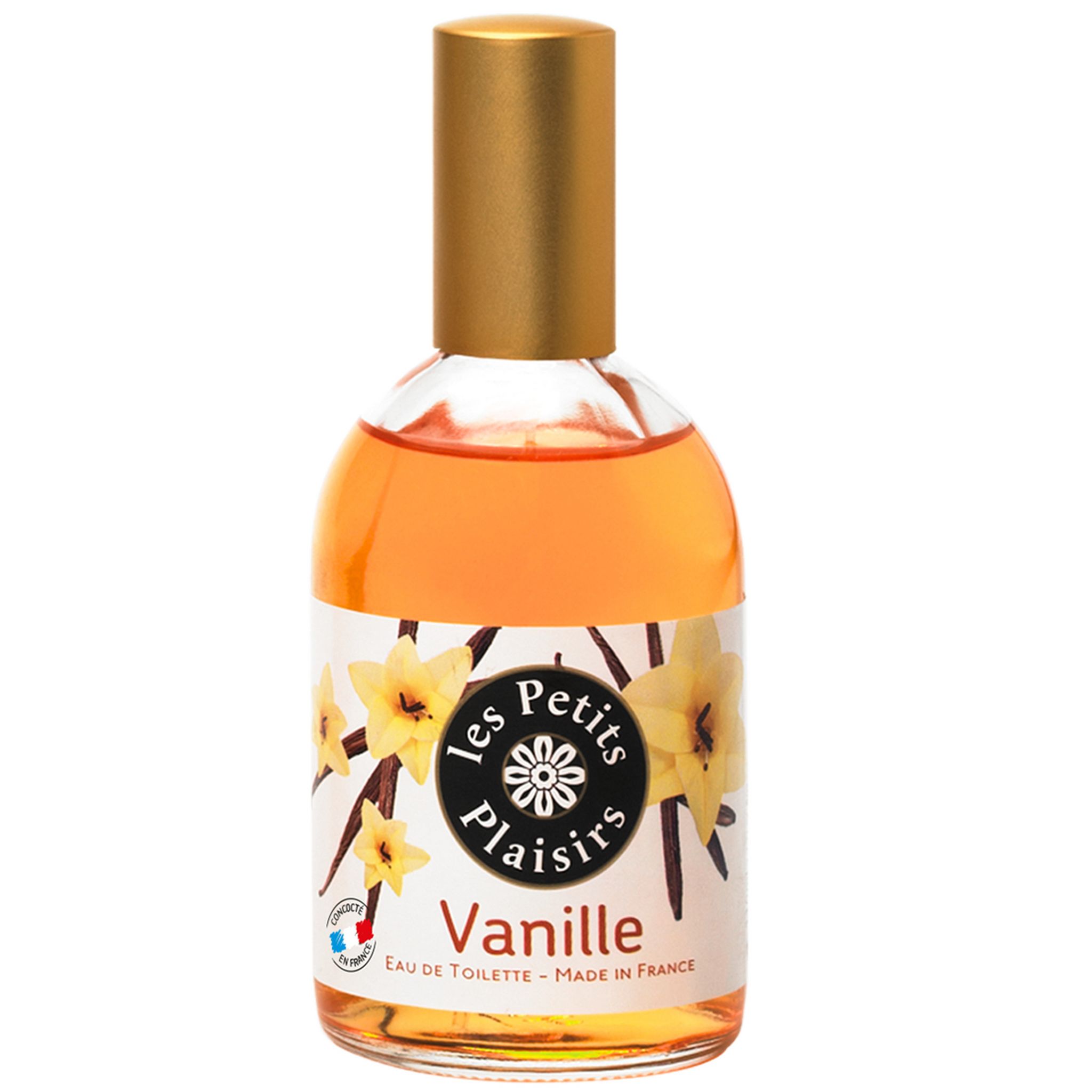 Voir la diapositive 2 : LES PETITS PLAISIRS Eau de toilette à la vanille 110ml