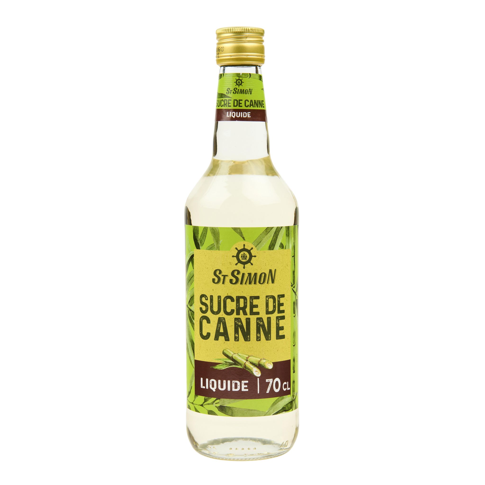 Voir la diapositive 3 : ST SIMON Sucre de canne liquide 70cl