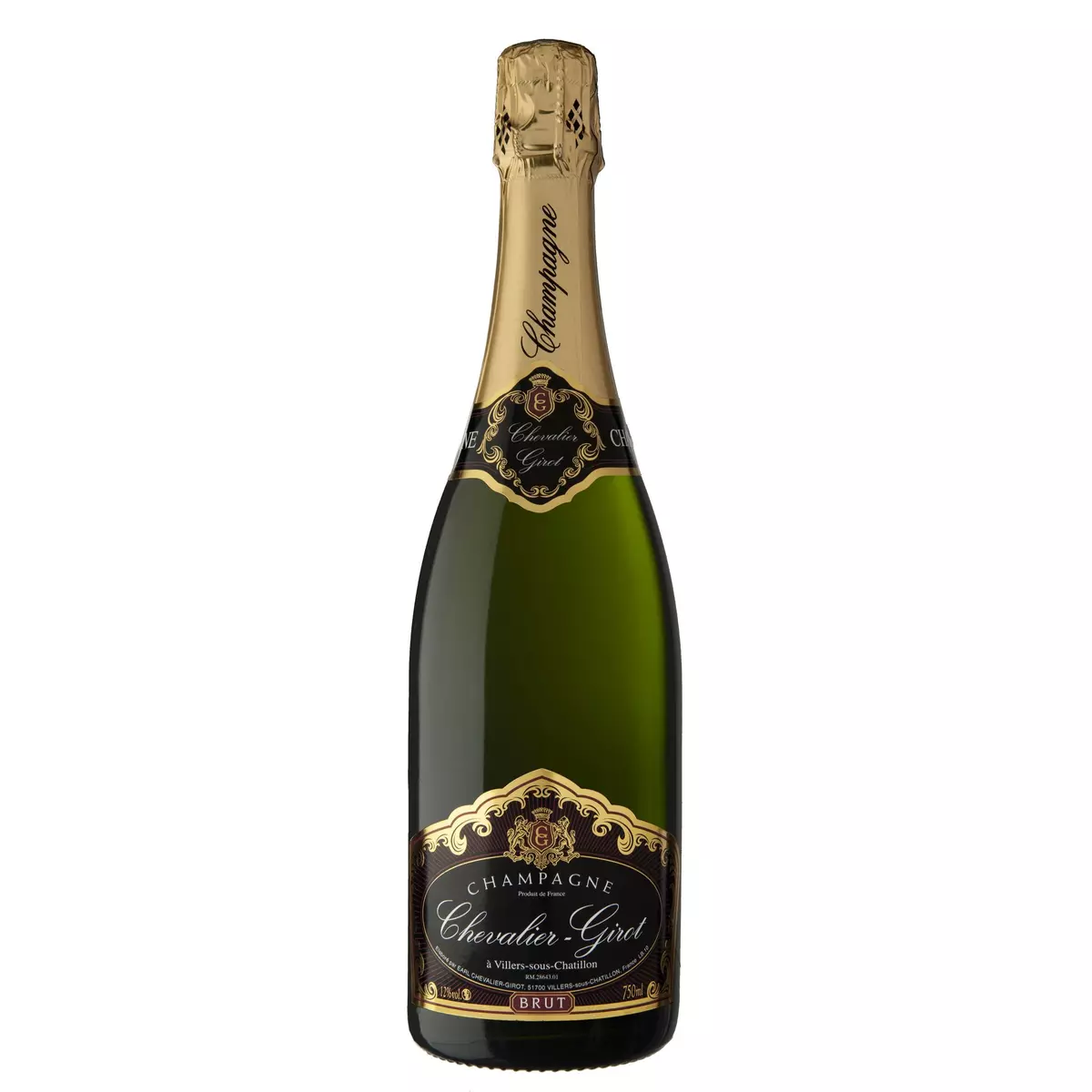 CHEVALIER GIROT AOP Champagne Chevalier-Girot brut 75cl