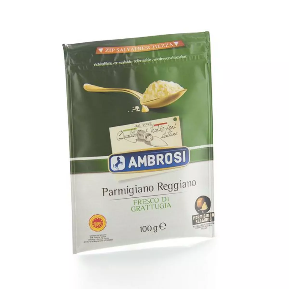 AMBROSI Parmigiano reggiano rapé frais 100G