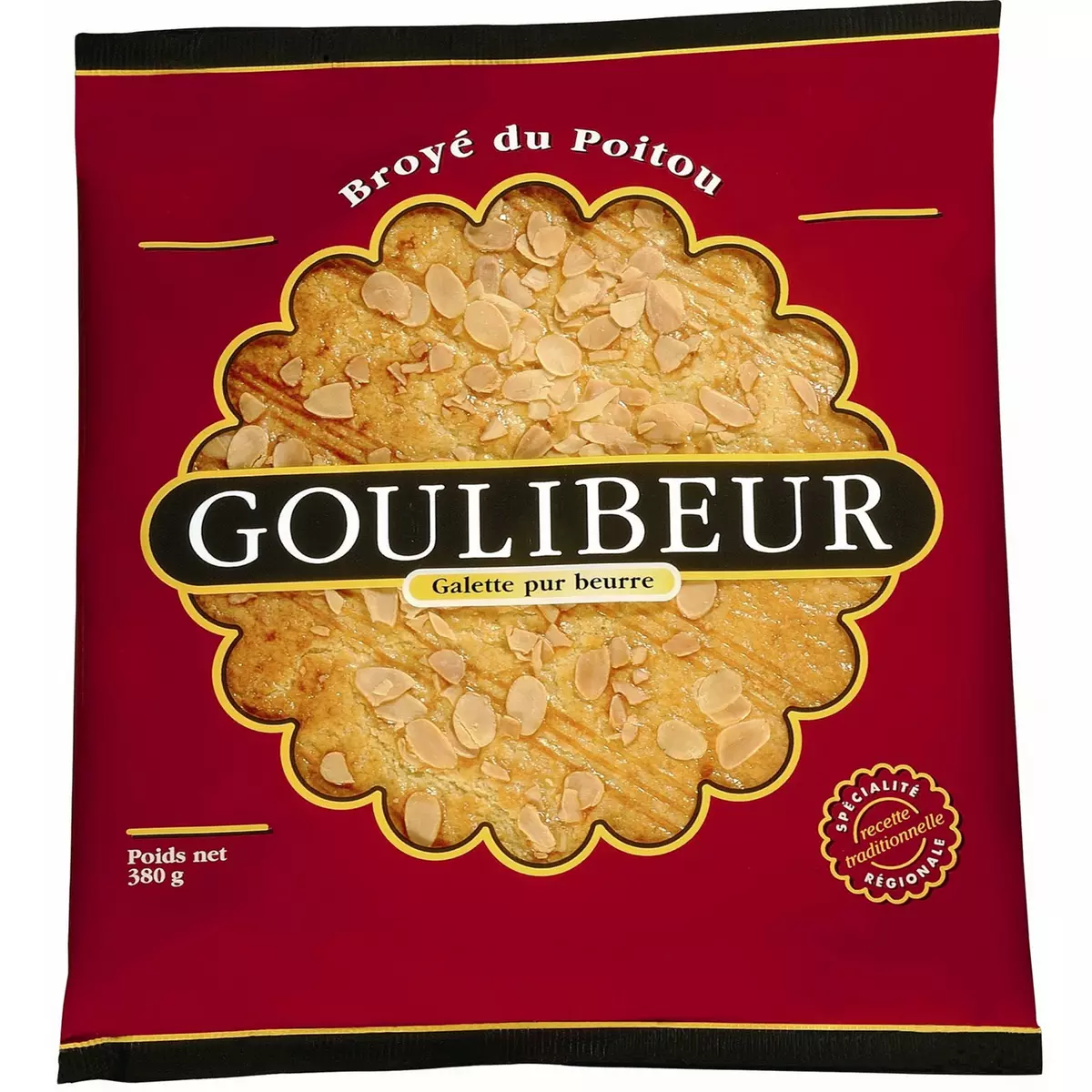 GOULIBEUR Broyé du Poitou galette pur beurre 380g