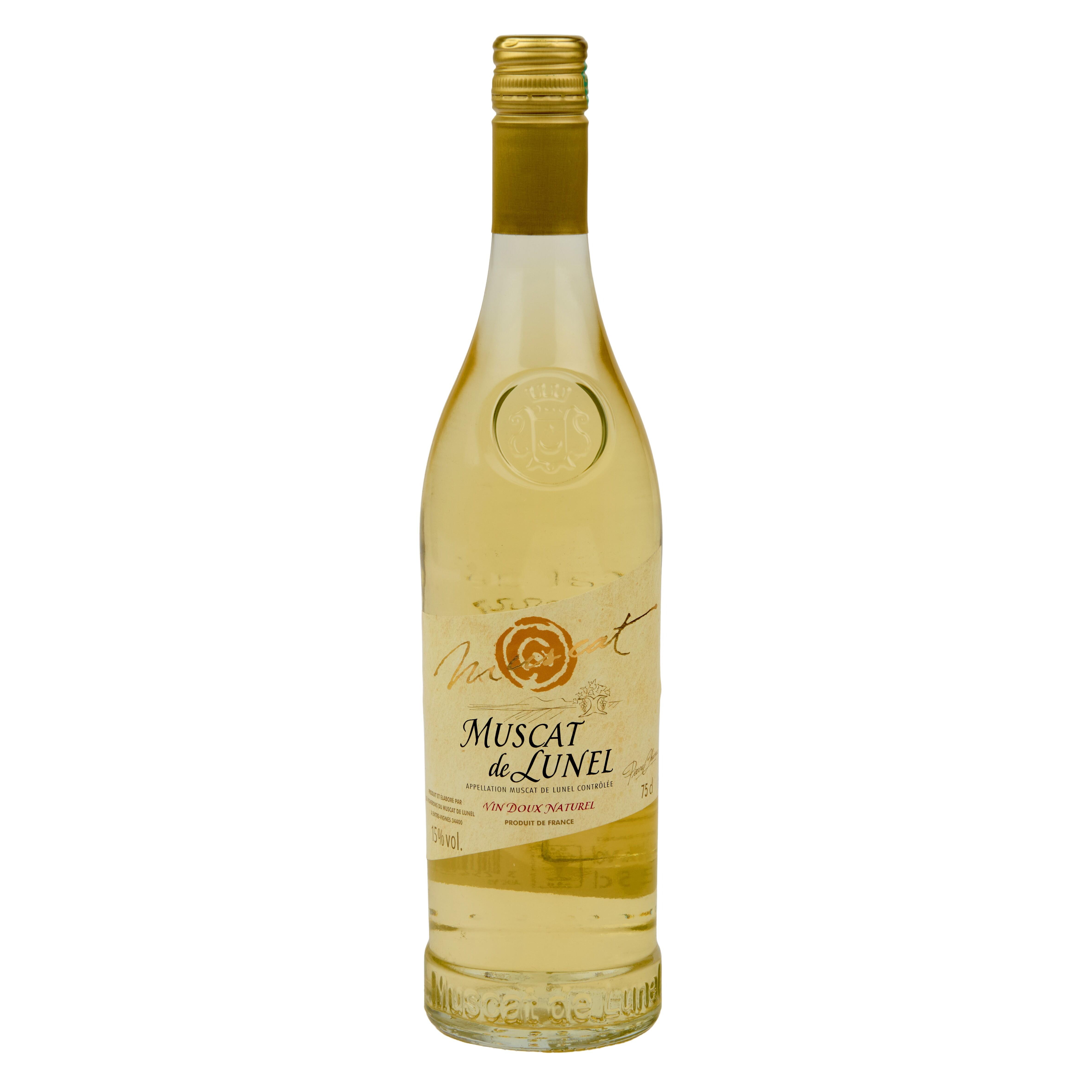 Voir la diapositive 3 : PIERRE CHANAU Muscat vin doux naturel AOC de Lunel 15% 75cl