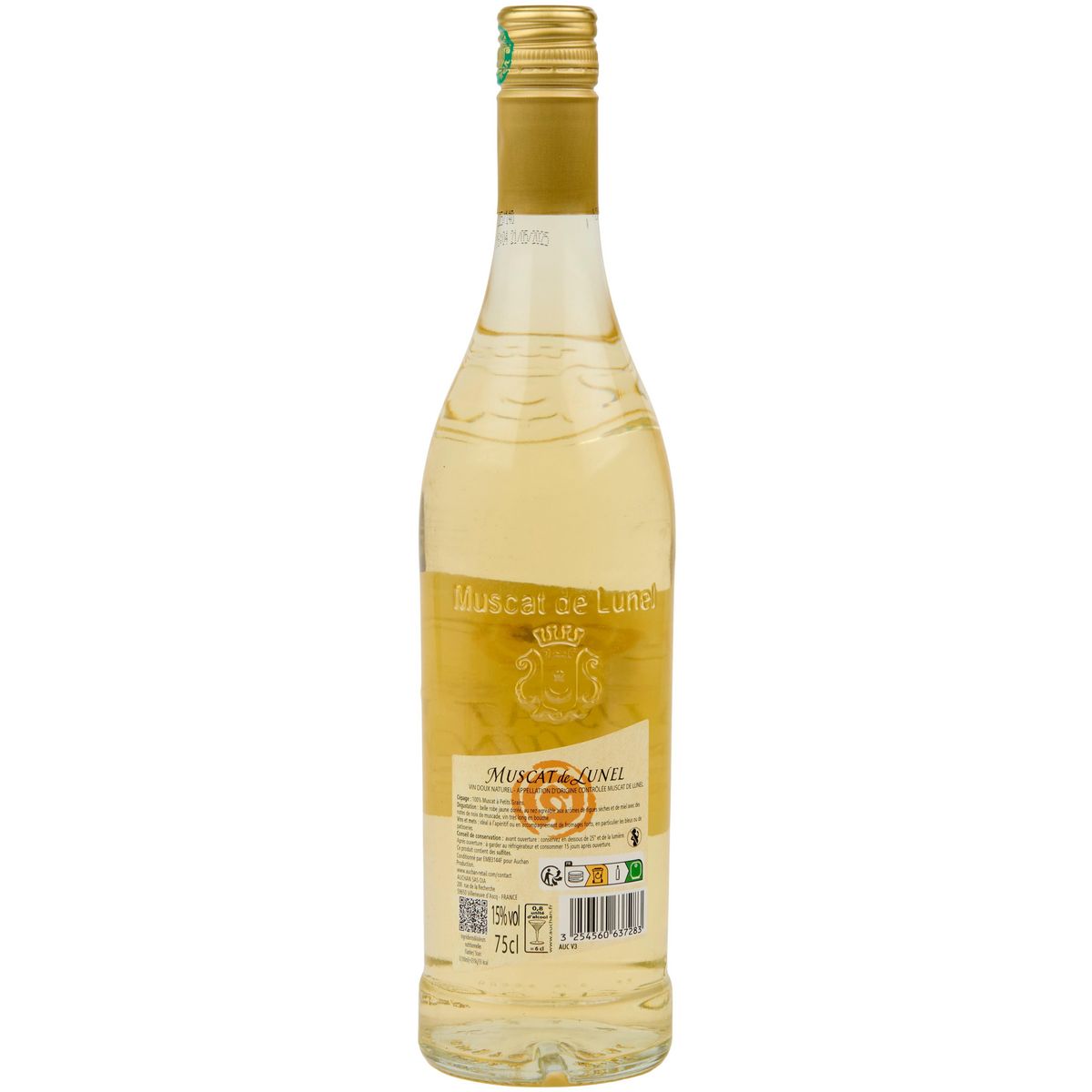 PIERRE CHANAU Muscat vin doux naturel AOC de Lunel 15% 75cl