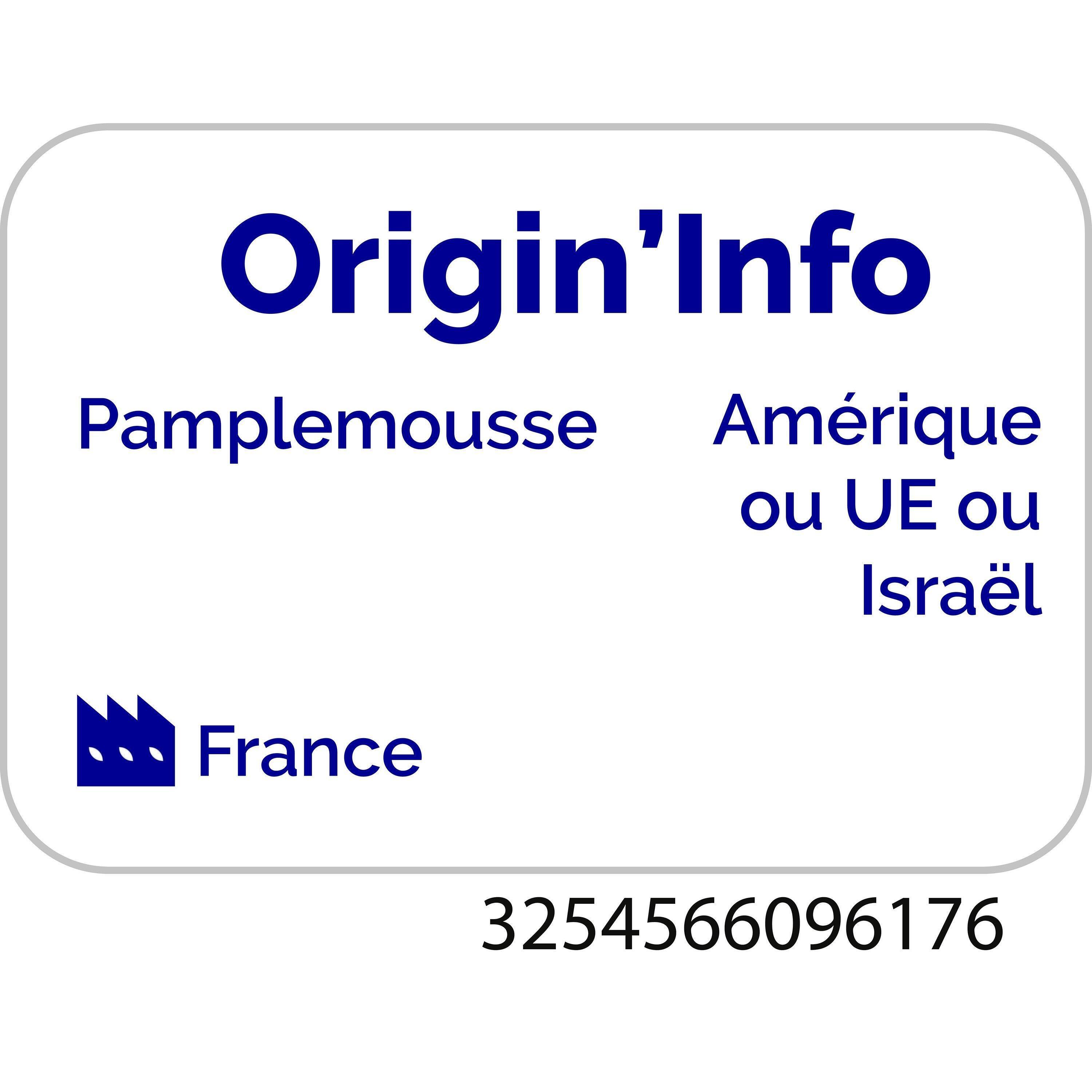 Voir la diapositive 3 : AUCHAN Pur jus de pamplemousse rose 1l